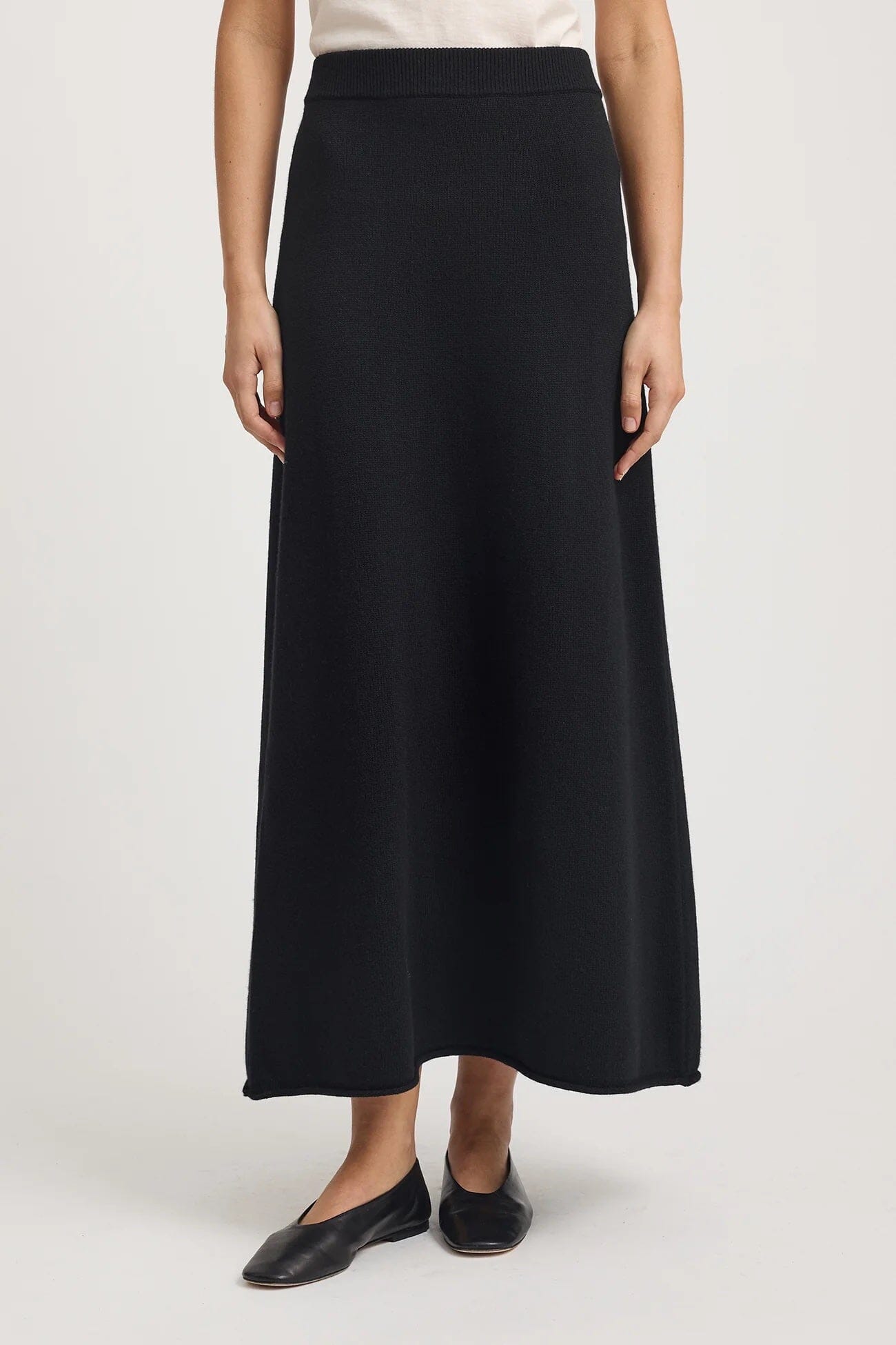 Toorallie Lambswool Shirt - Black Toorallie