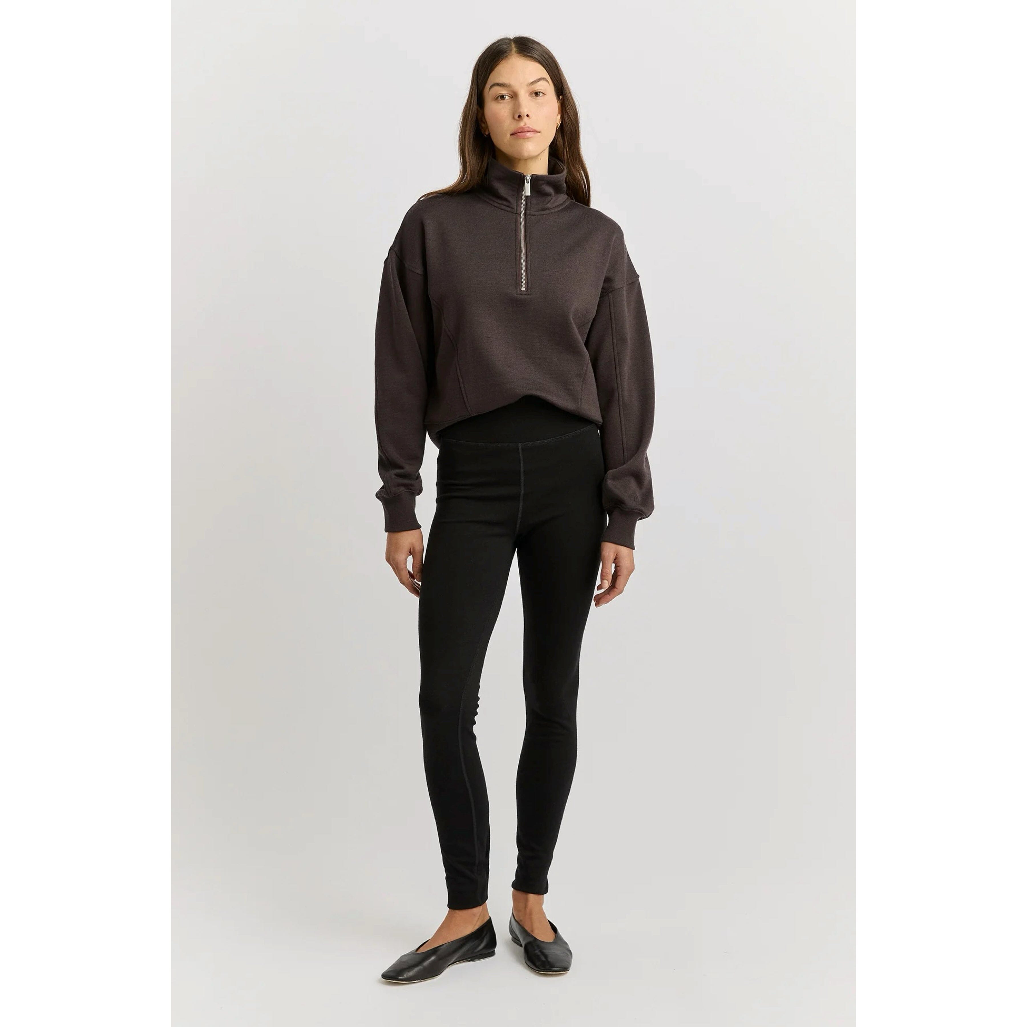 Toorallie Merino Leggings - Black Toorallie