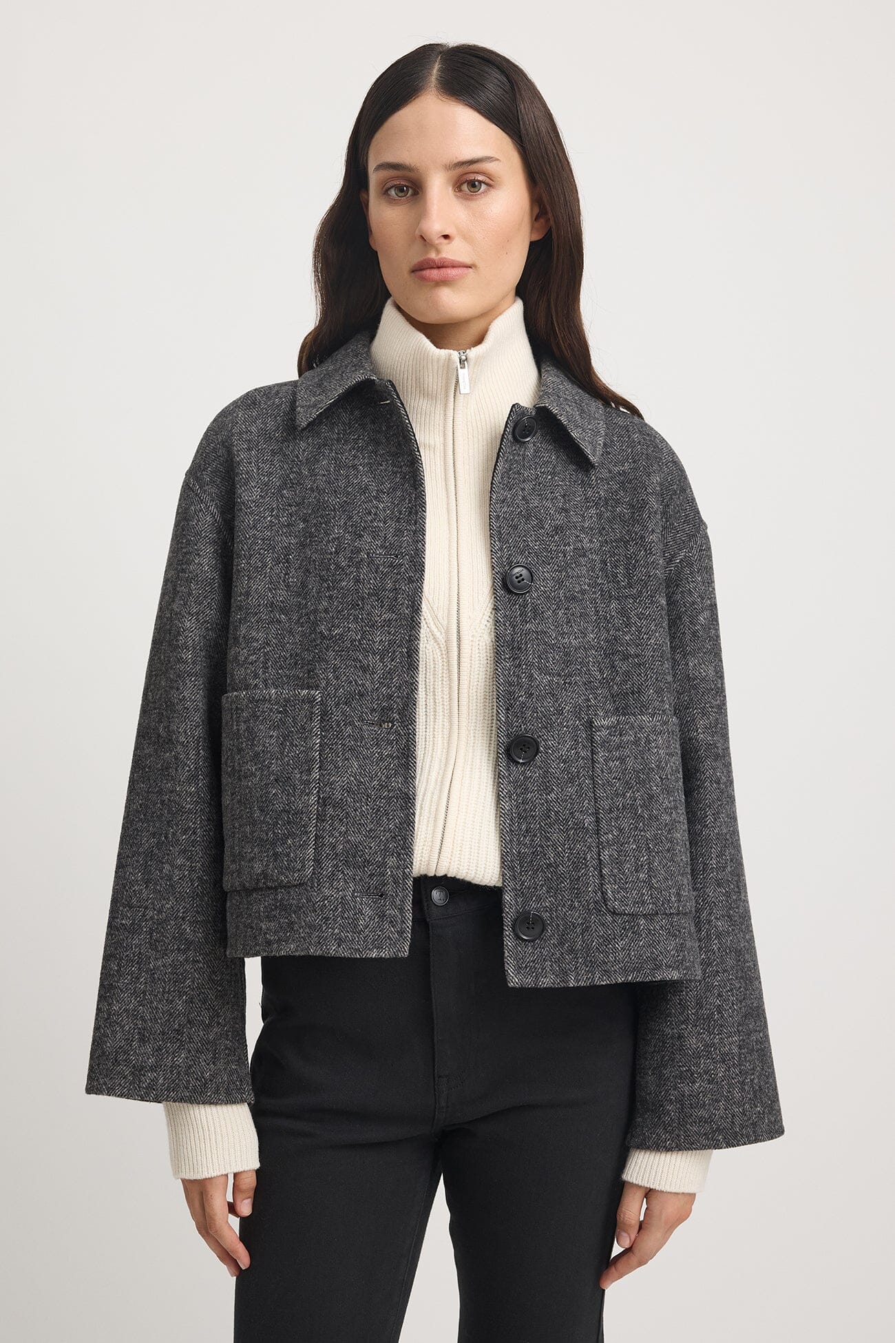 Toorallie Wool Jacket - Herringbone Toorallie