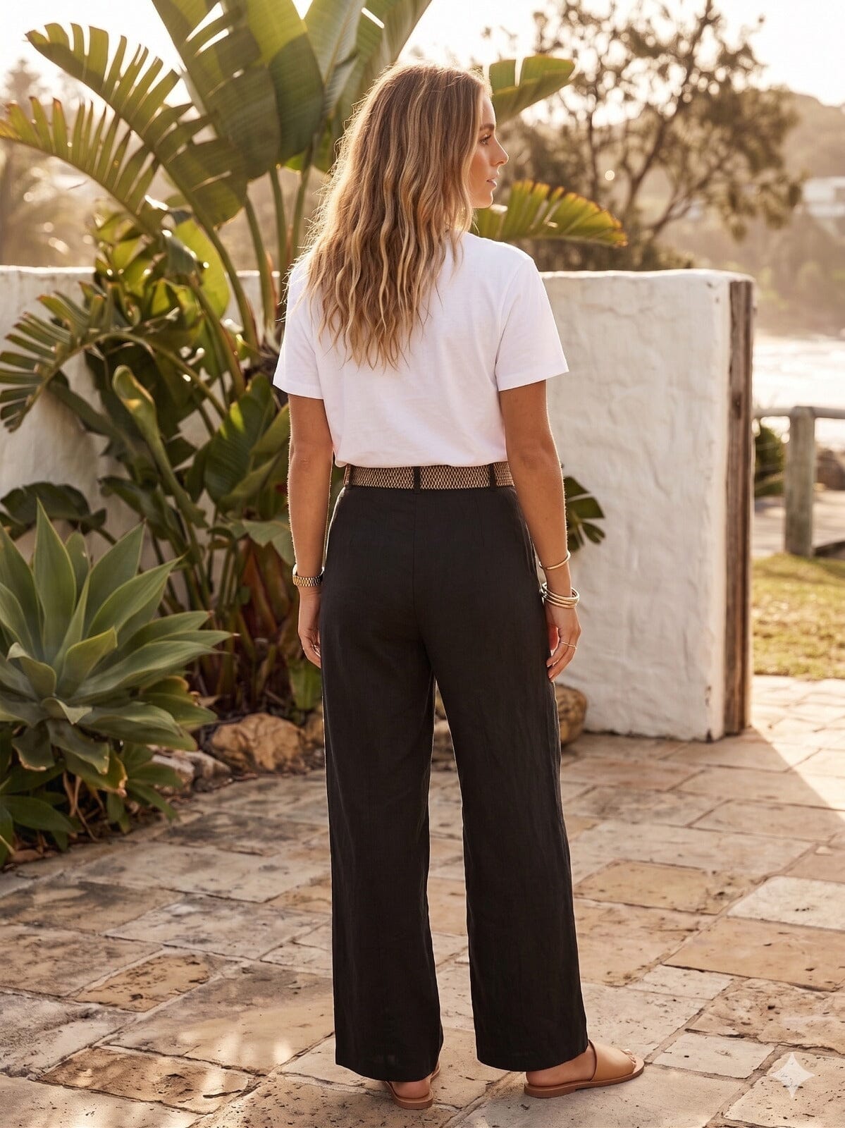 Mondara Trousers - Black Eclectic House