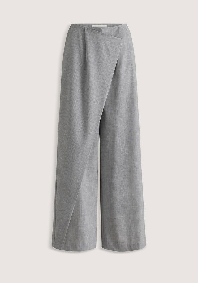 Viktoria & Woods Storrie Trouser - Light Grey Marle Women's Pants Viktoria & Woods 