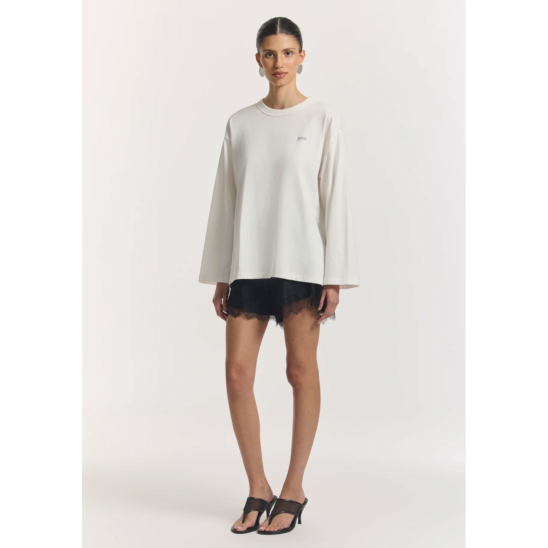 Viktoria & Woods Texas Long Sleeve Tee - Ivory Viktoria & Woods