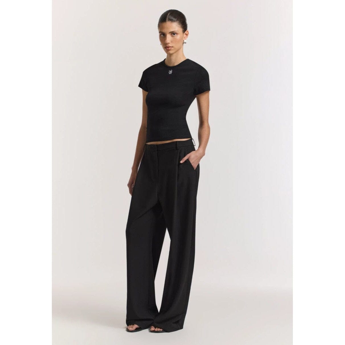 Viktoria & Woods V&W Tee - Black Viktoria & Woods