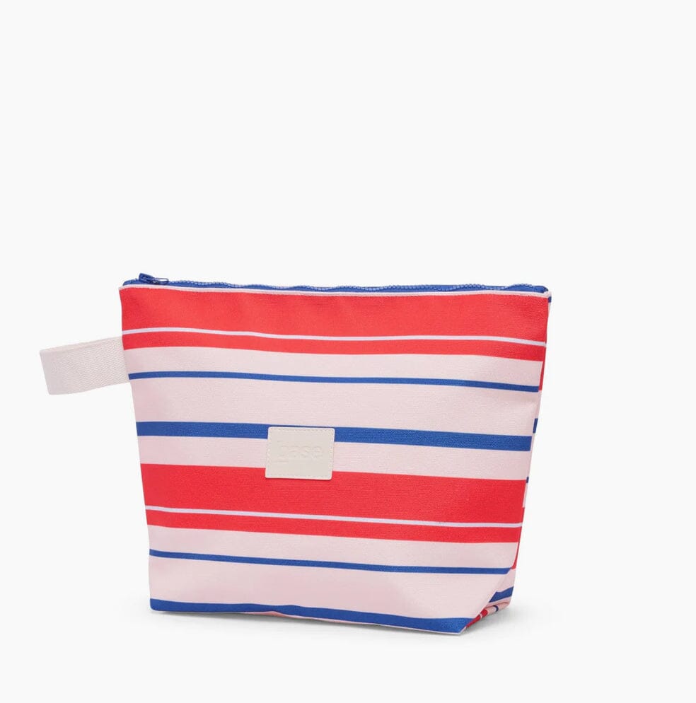 Wet Base Large Leak-Proof Swim Bag- Marseille Stripe base