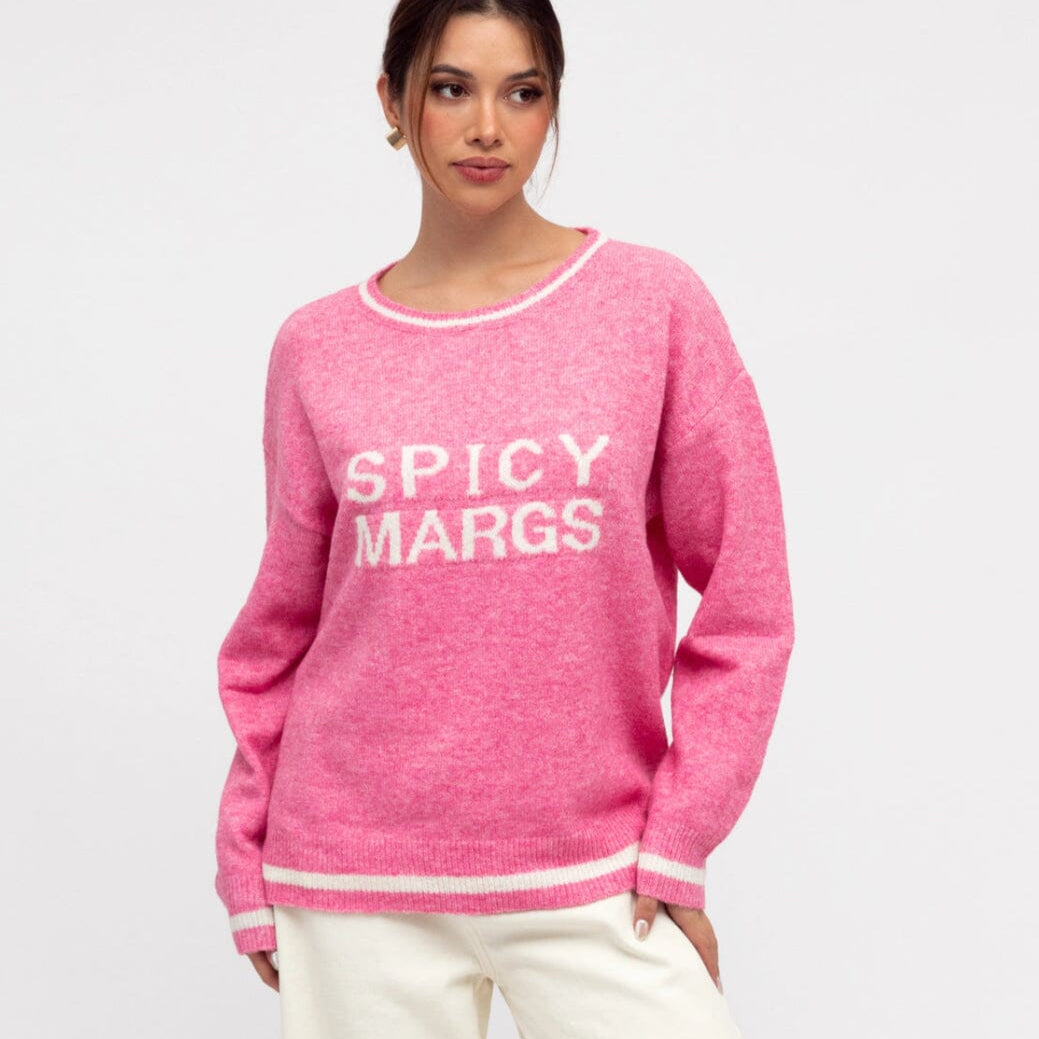 Paperheart Spicy Margs Knit - Pink Paperheart