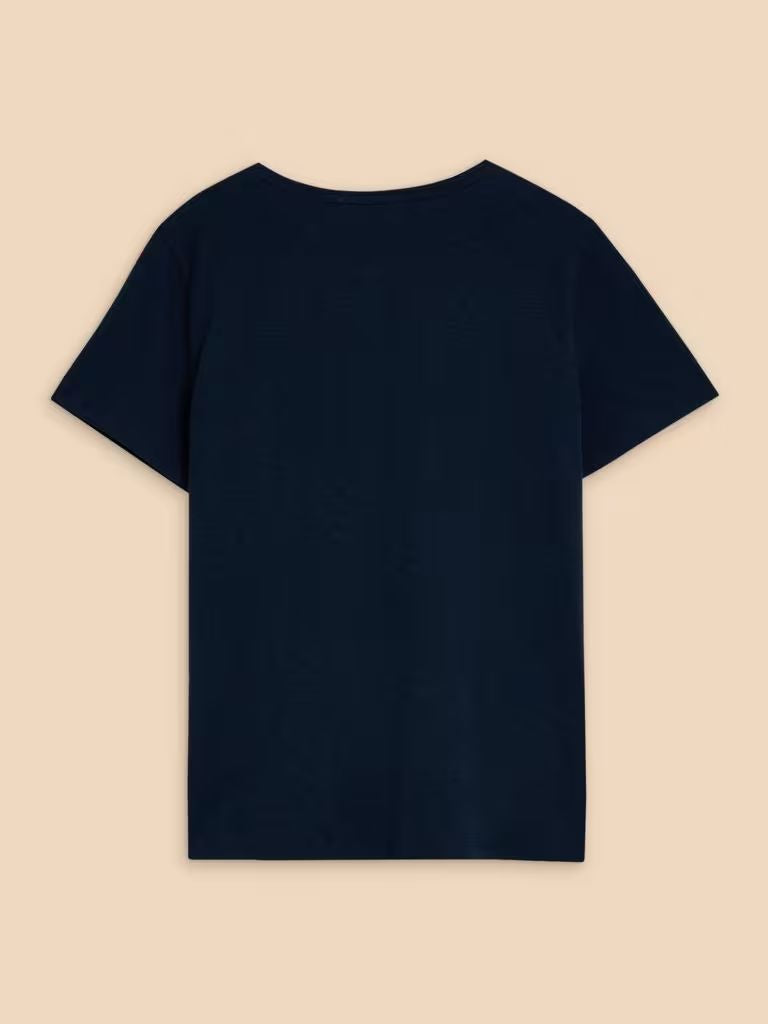 White Stuff Abbie Tee - Dark Navy White Stuff