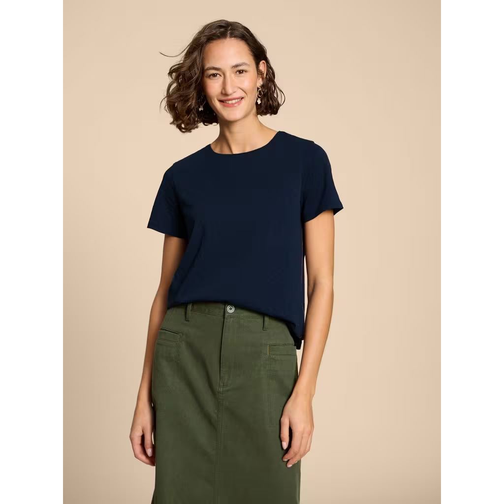 White Stuff Abbie Tee - Dark Navy White Stuff