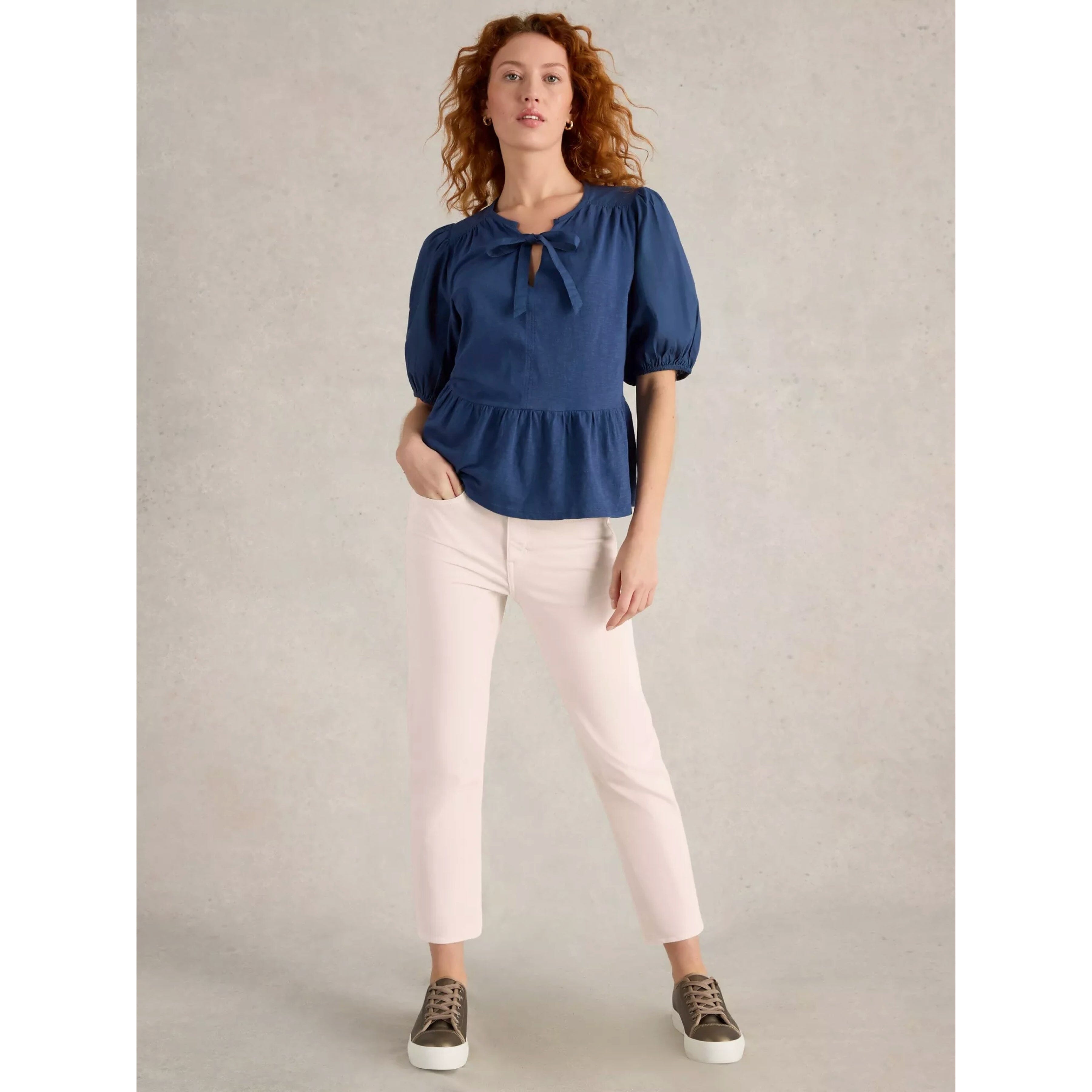 White Stuff Blake Straight Crop Jean - Natural White White Stuff