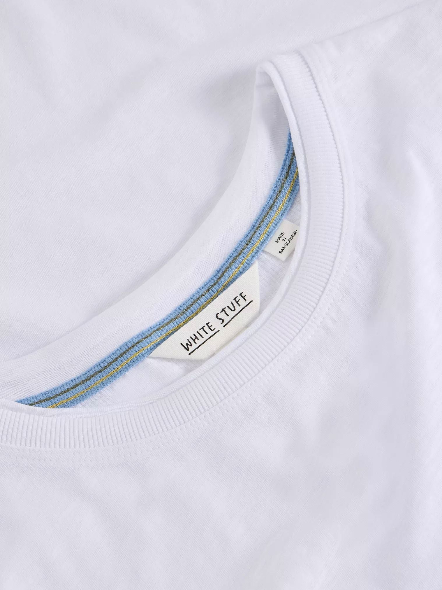 White Stuff Clara Short Sleeve Tee - Billiant White White Stuff