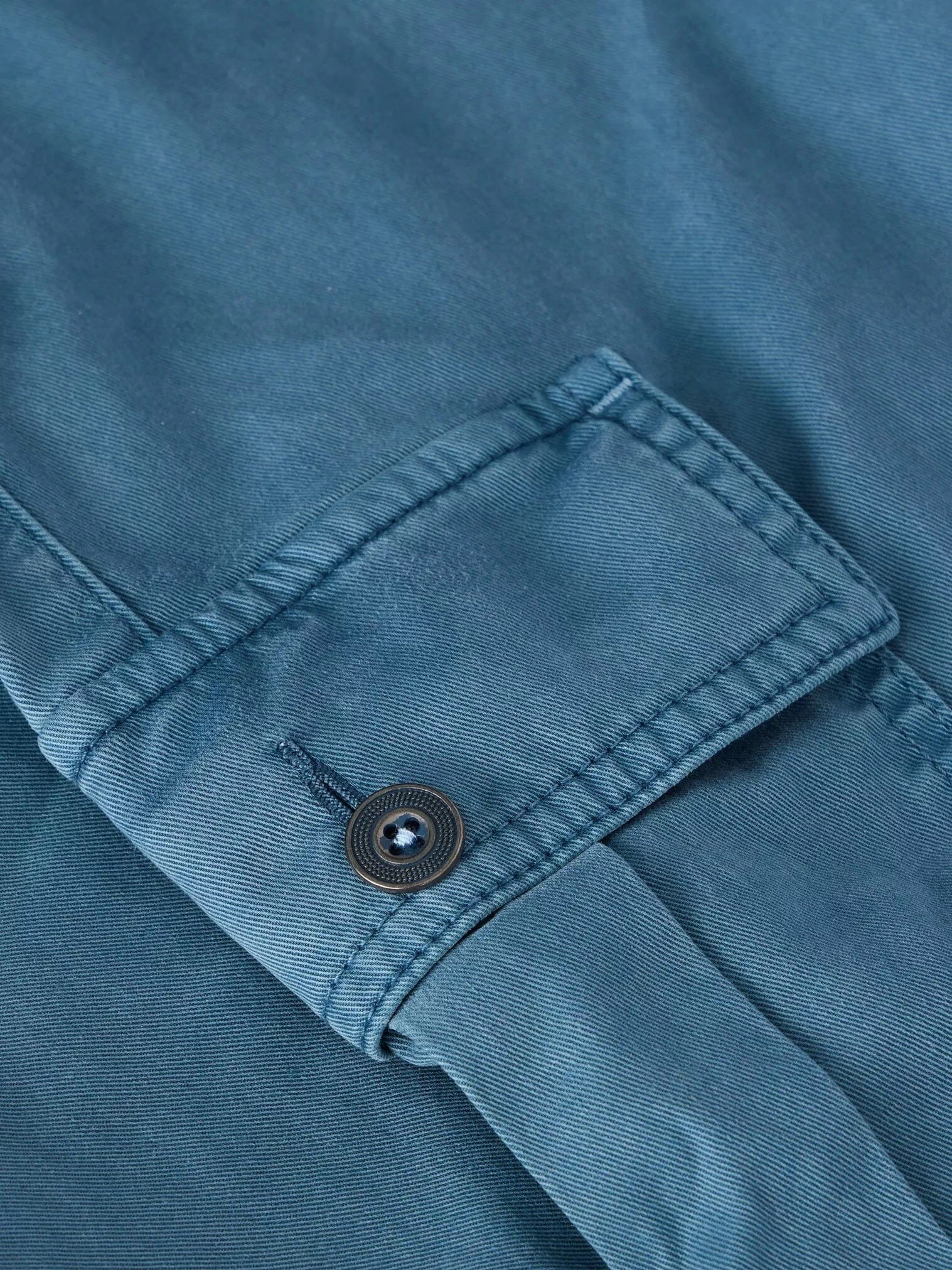 White Stuff Everleigh Cargo Trouser - Mid Blue White Stuff