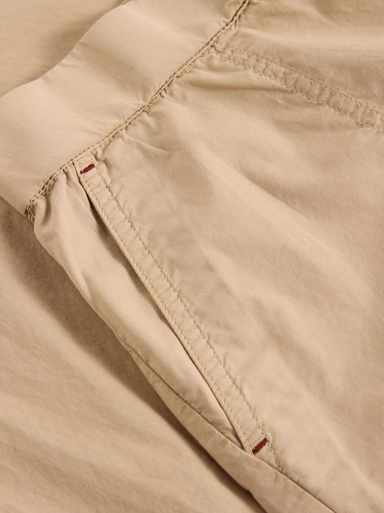 White Stuff Harley Cotton Trousers - Light Natural White Stuff