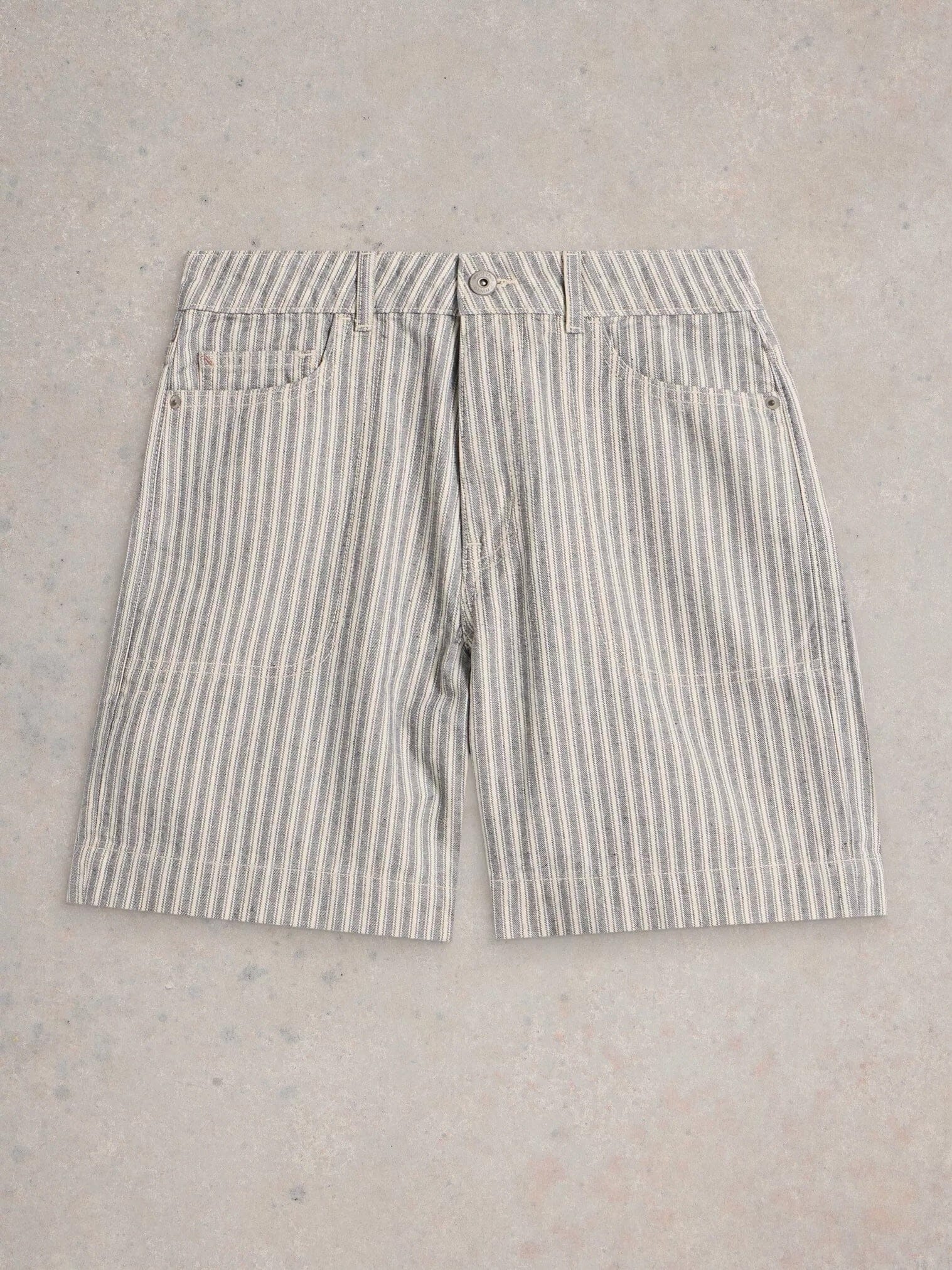White Stuff Tia Denim Shorts - Natural Multi White Stuff