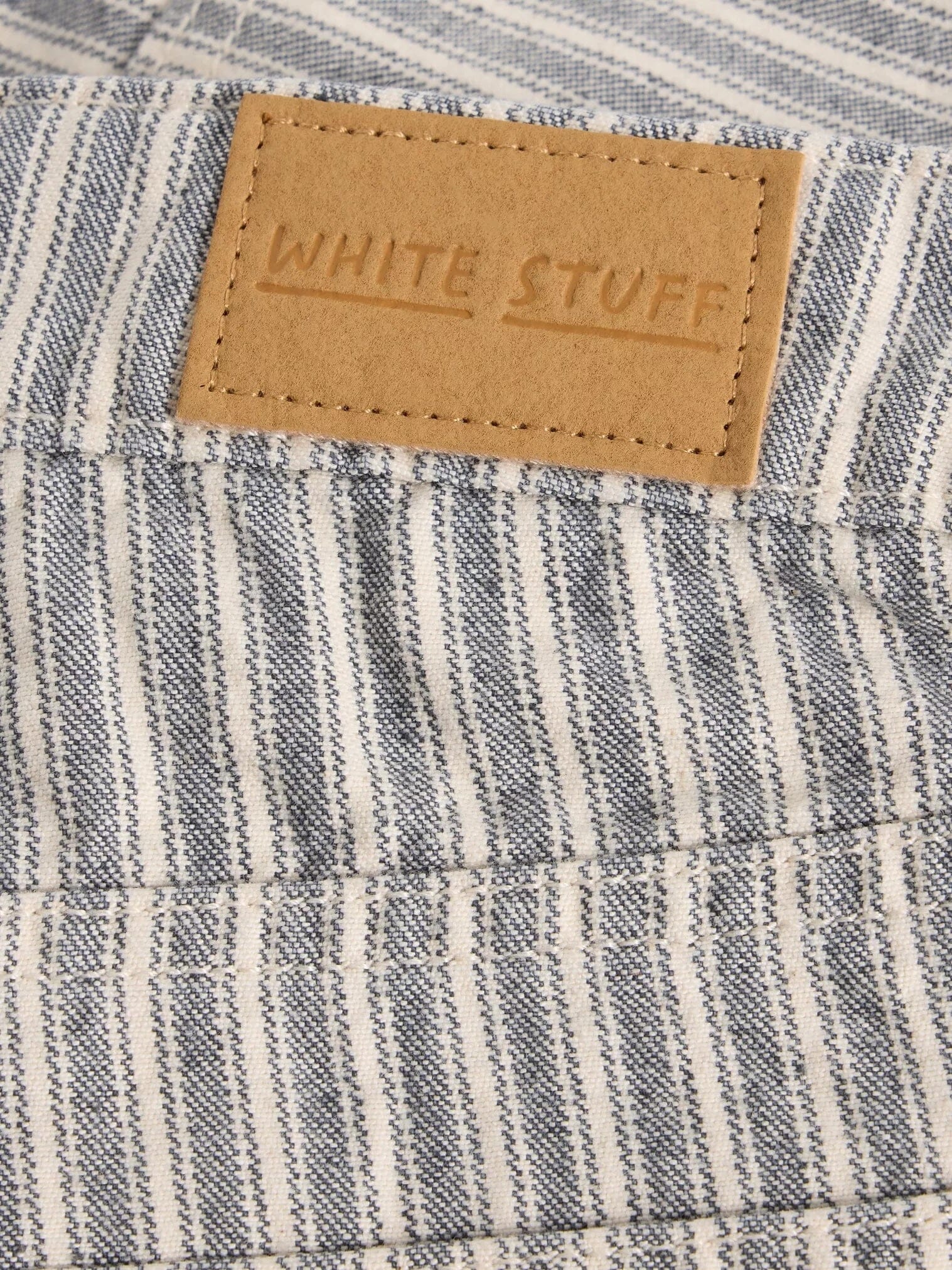 White Stuff Tia Denim Shorts - Natural Multi White Stuff