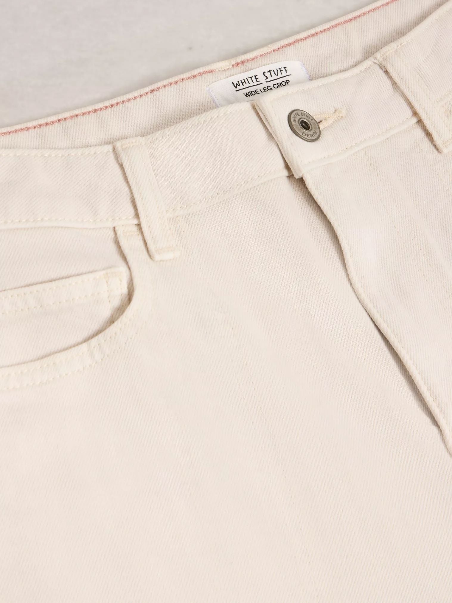 White Stuff Tia Wide Leg Jean - Natural White Women's Jeans White Stuff 