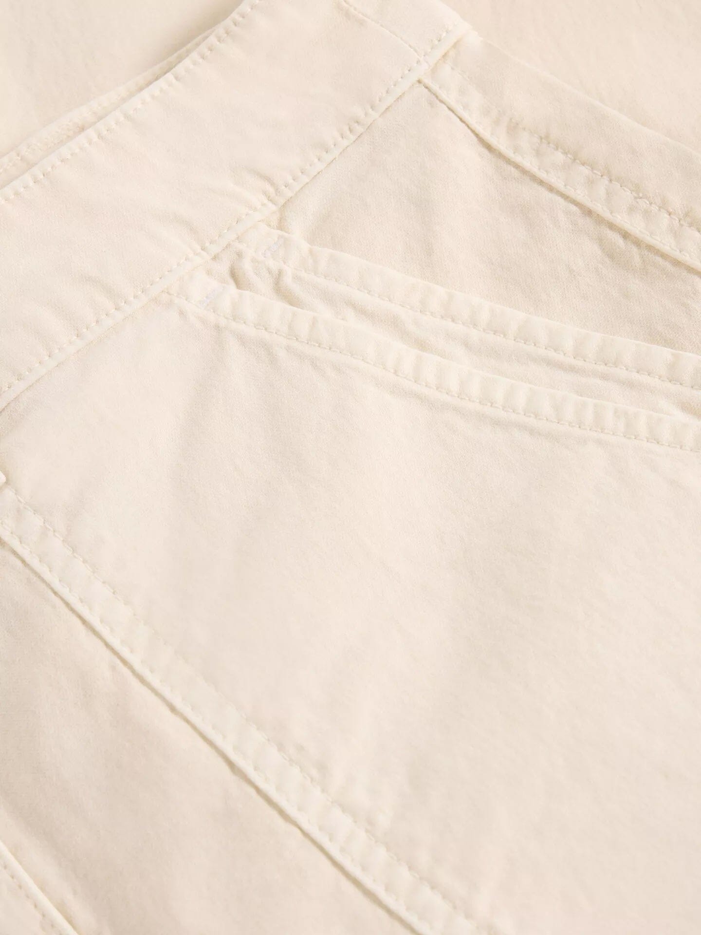White Stuff Twister Chino Trouser - Natural White White Stuff
