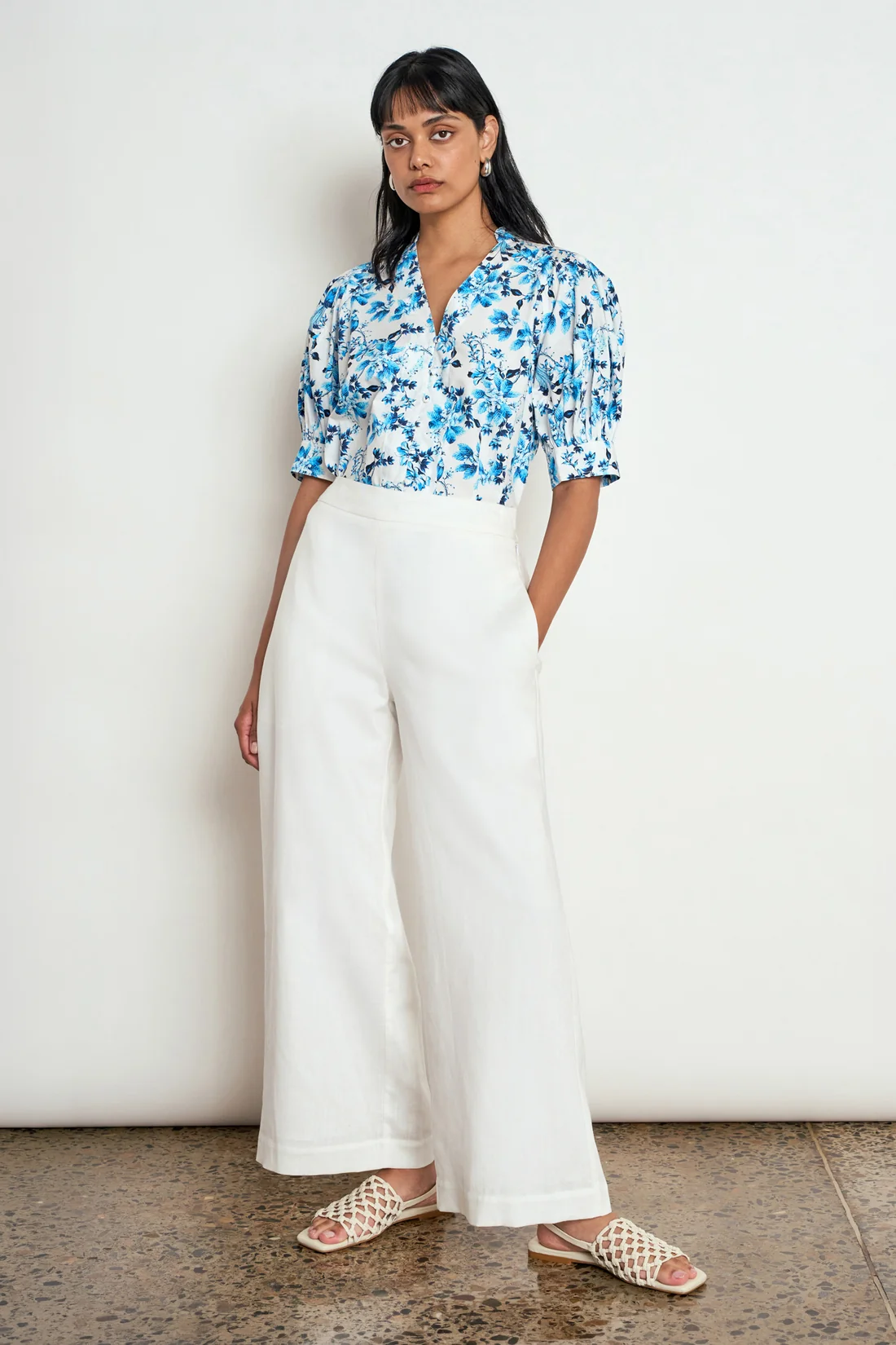 Zoe Kratzmann Phase Pant - Porcelain