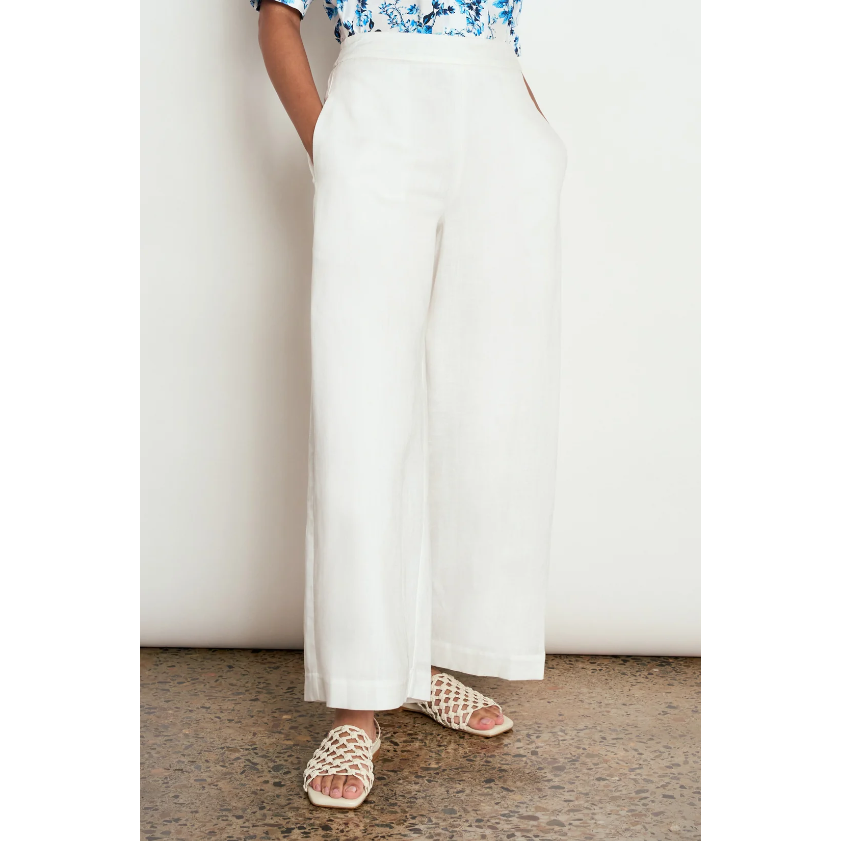 Zoe Kratzmann Phase Pant - Porcelain