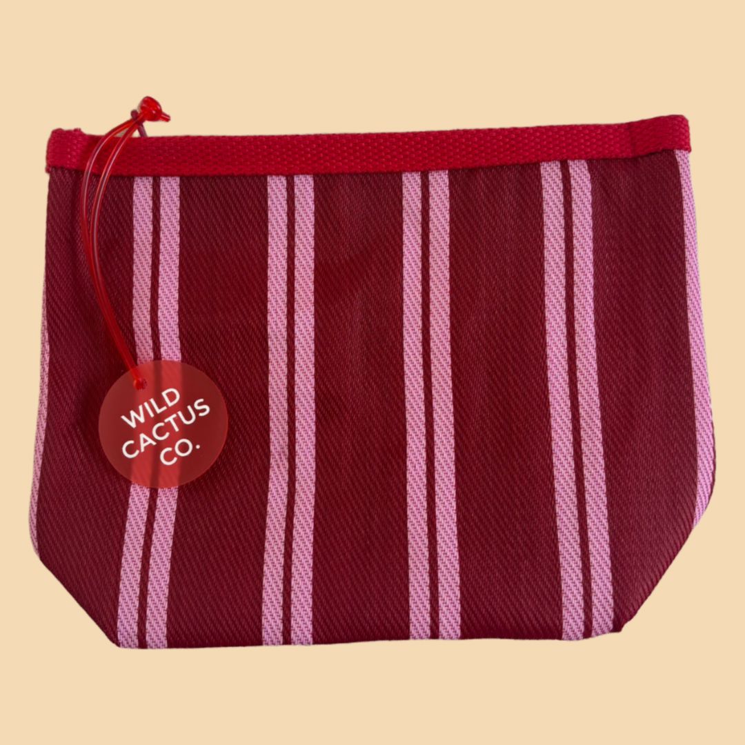 Wild Cactus Co. The Clutch - Cherry Stripes Wild Cactus Co.