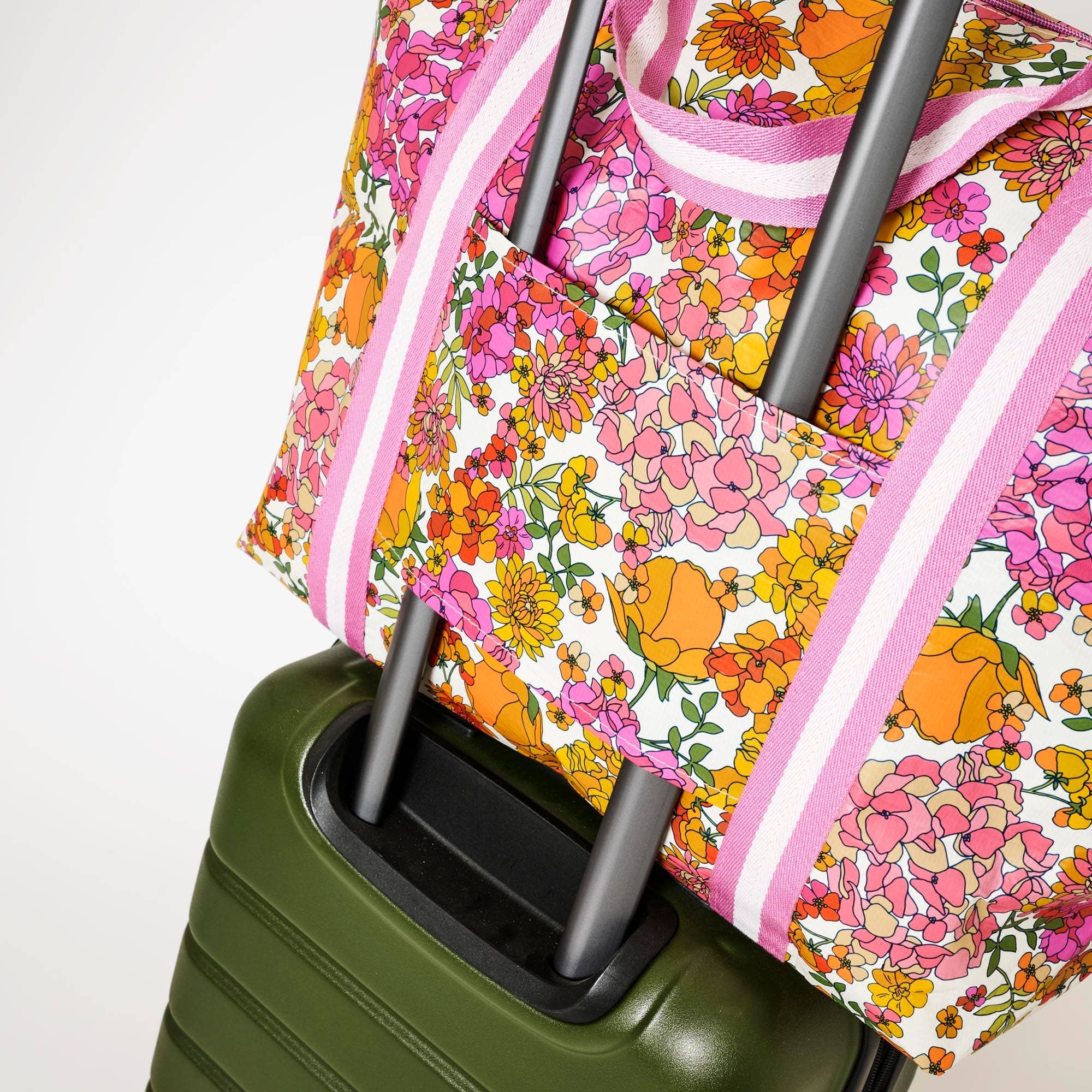 Zip Medium Tote – Hydrangea Tote Bag Project Ten Pty Ltd 