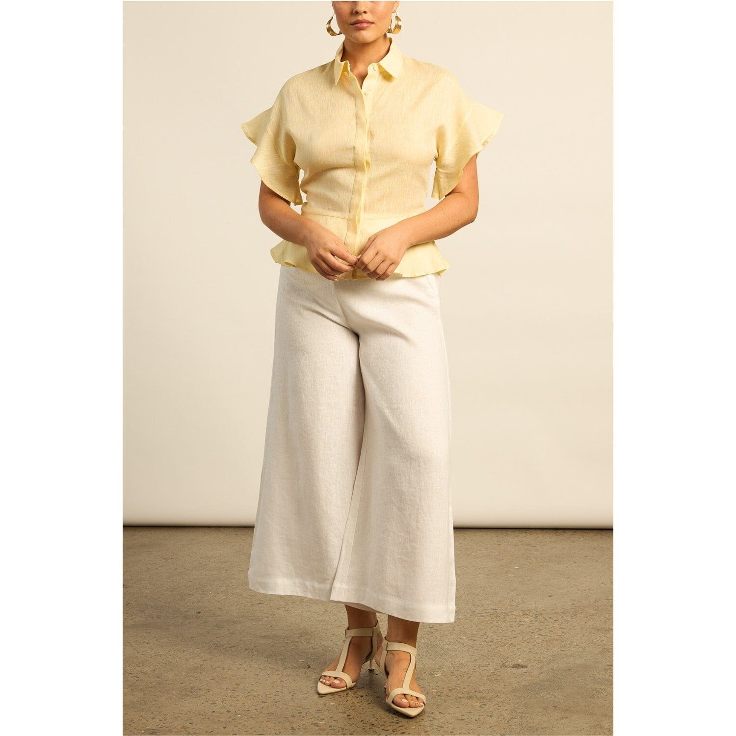 Zoe Kratzmann Apex Pant - Porcelain Zoe Kratzmann