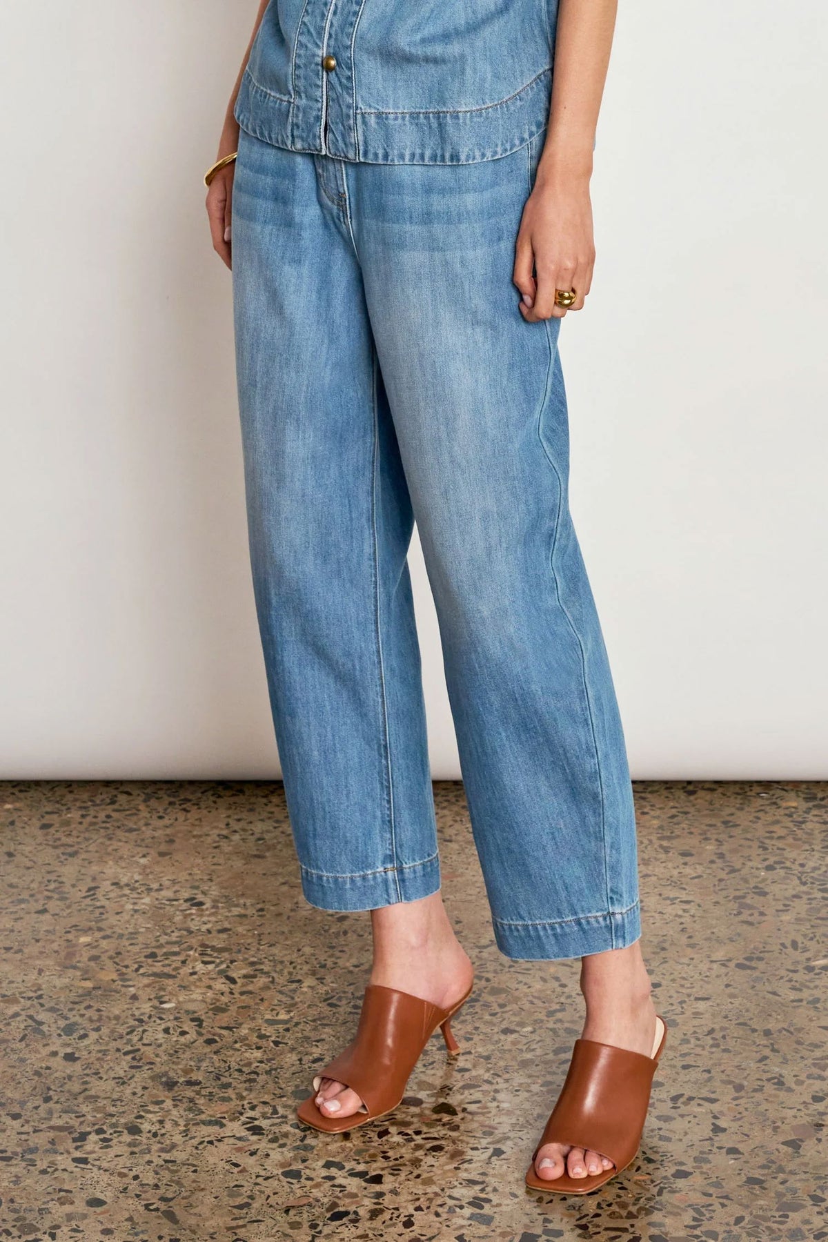 Zoe Kratzmann Ascend Pant - Mid Wash Denim Zoe Kratzmann