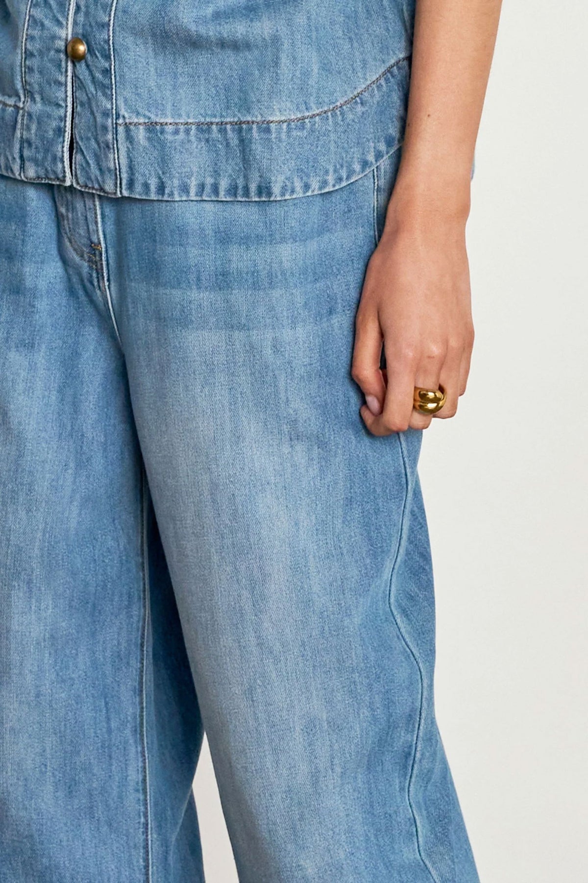 Zoe Kratzmann Ascend Pant - Mid Wash Denim Zoe Kratzmann