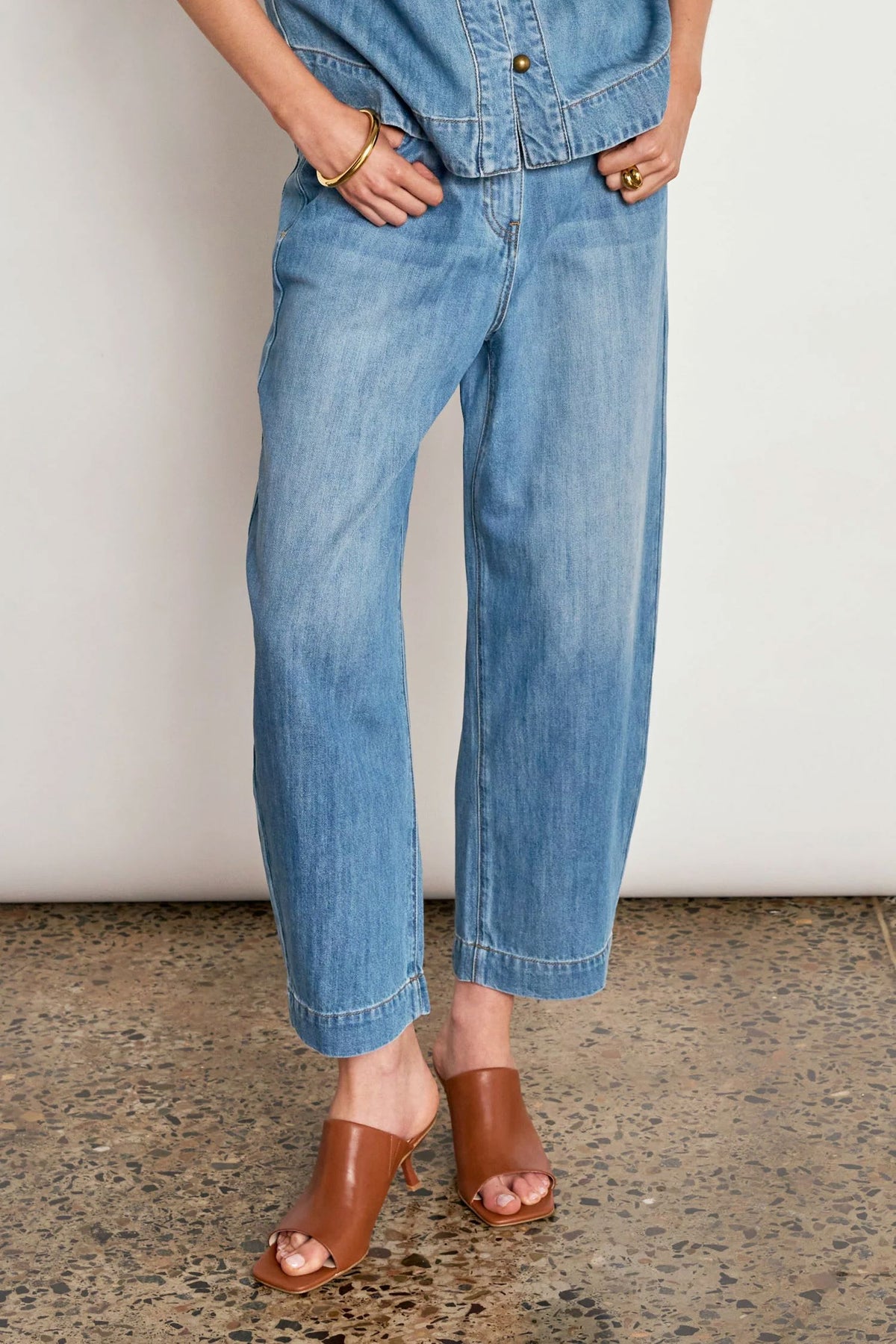 Zoe Kratzmann Ascend Pant - Mid Wash Denim Zoe Kratzmann