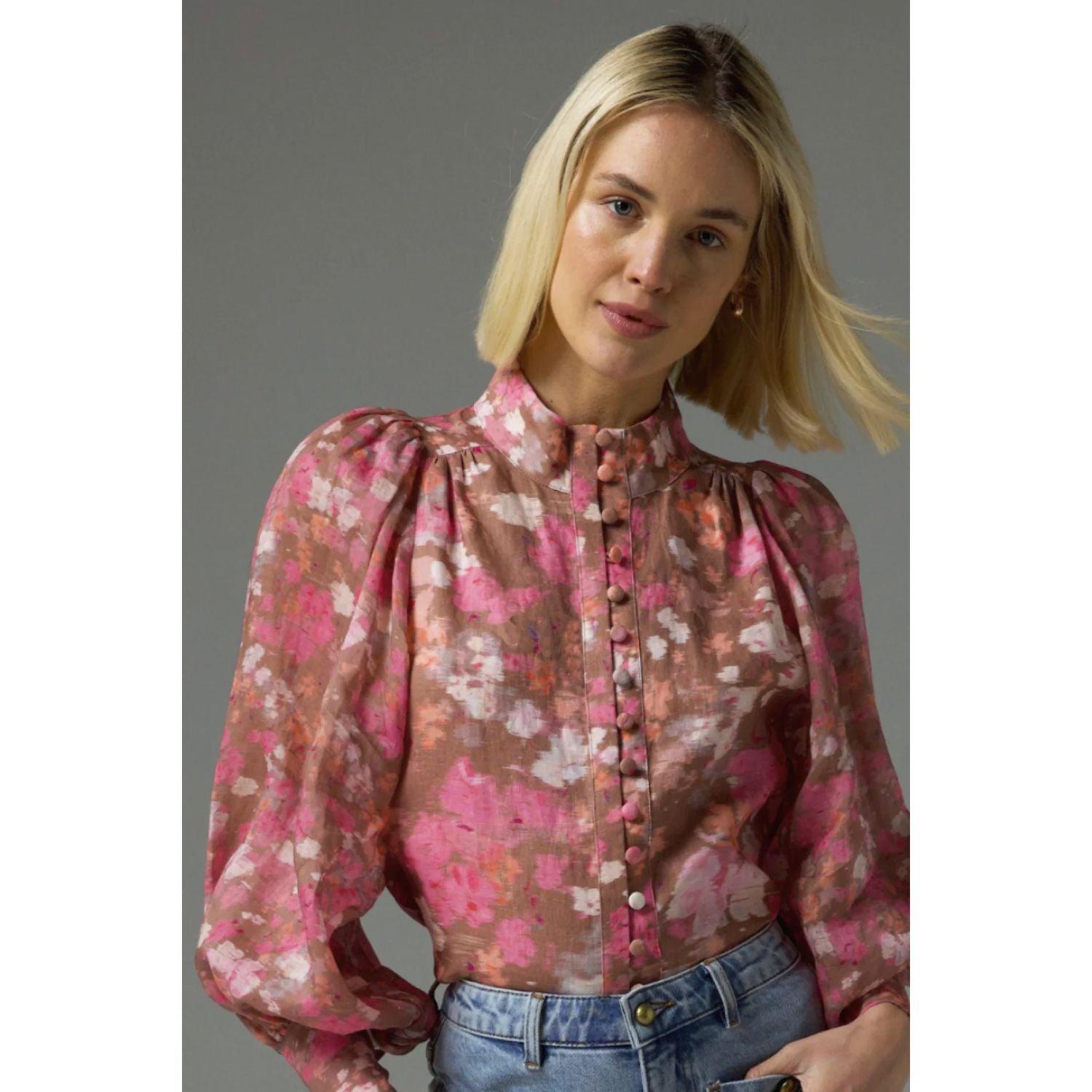 Zoe Kratzmann Atlas Top - Blush Blur Zoe Kratzmann