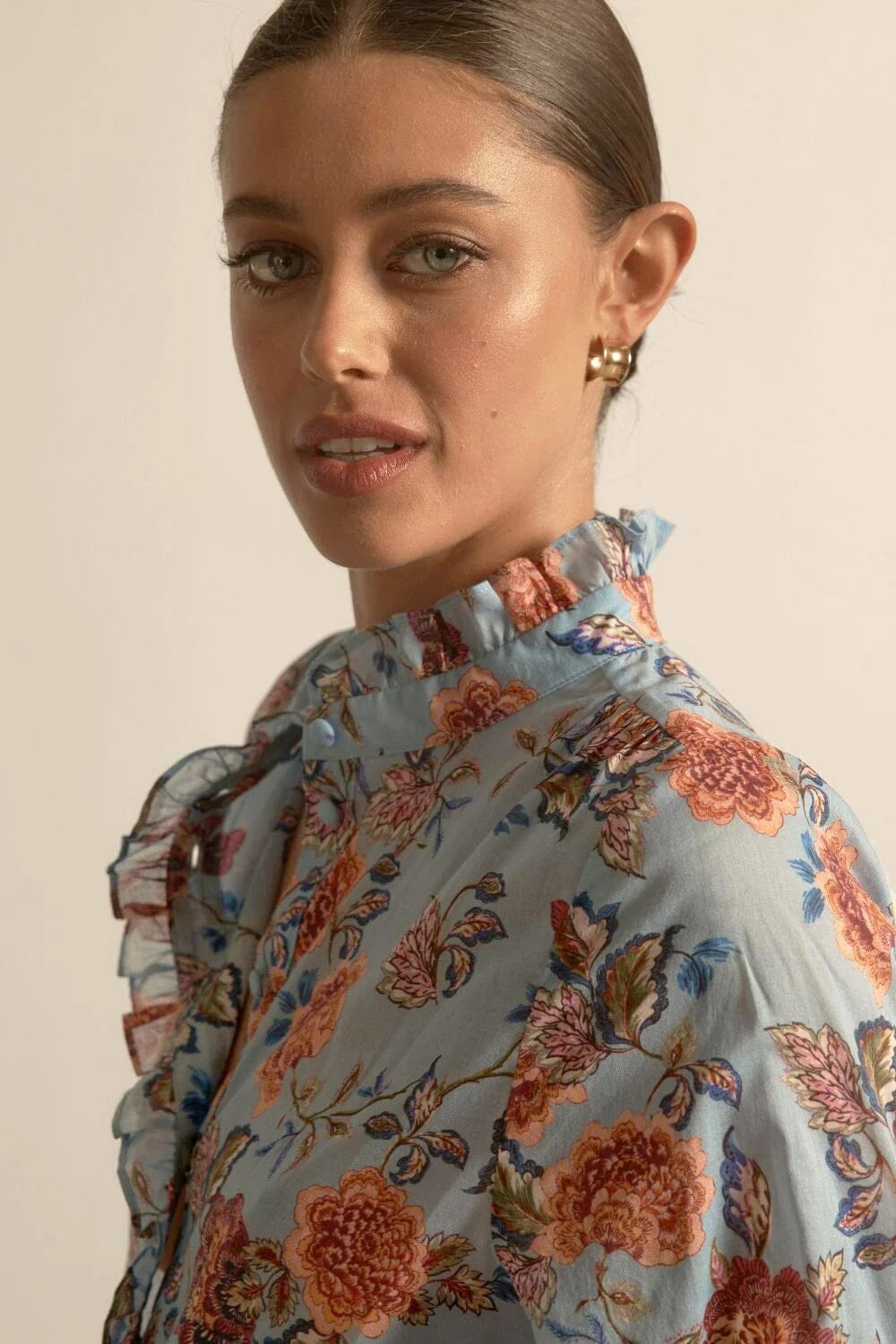 Zoe Kratzmann Brim Top - Twilight Bloom Zoe Kratzmann