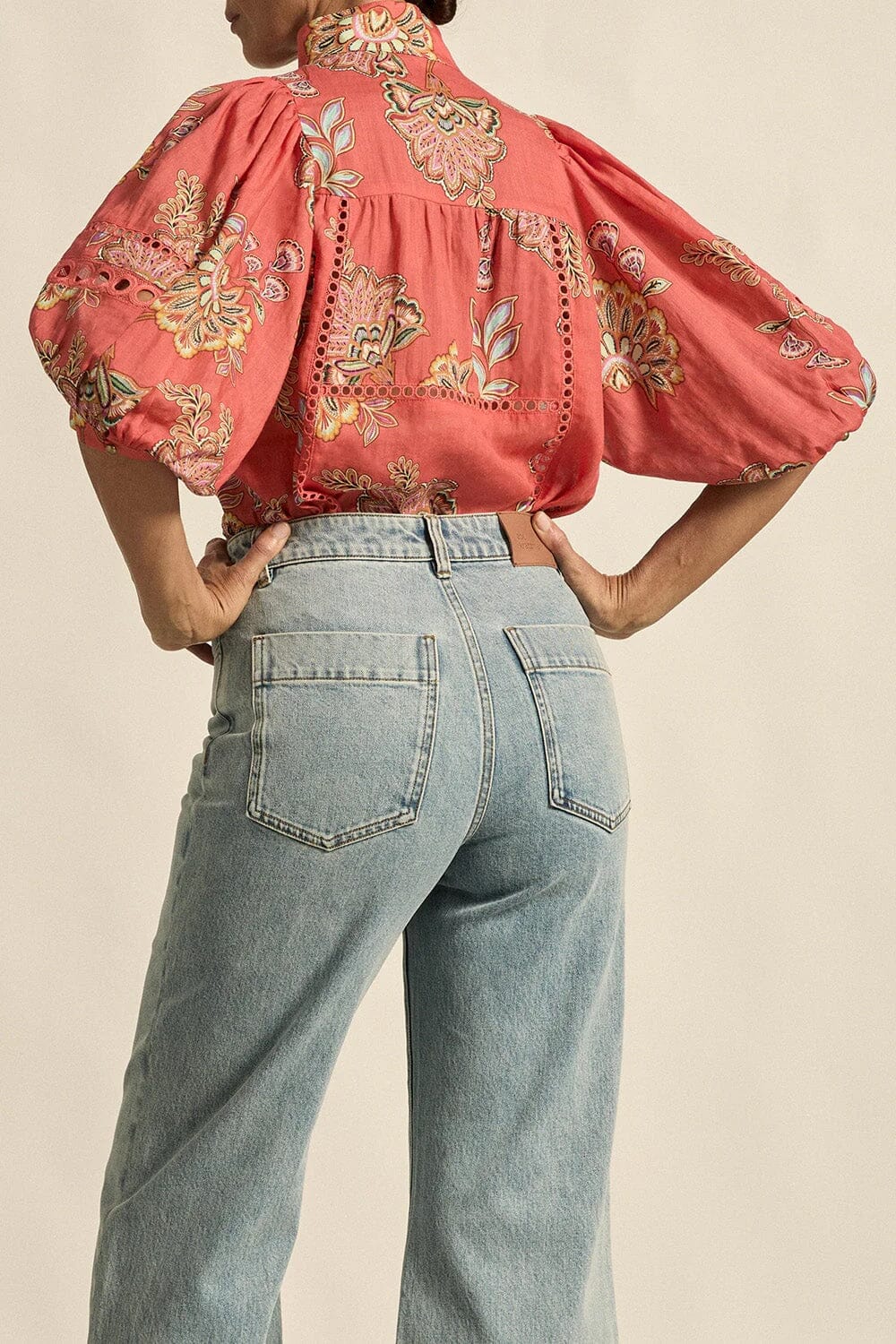 Zoe Kratzmann Cabaret Top - Kgari Melon Zoe Kratzmann