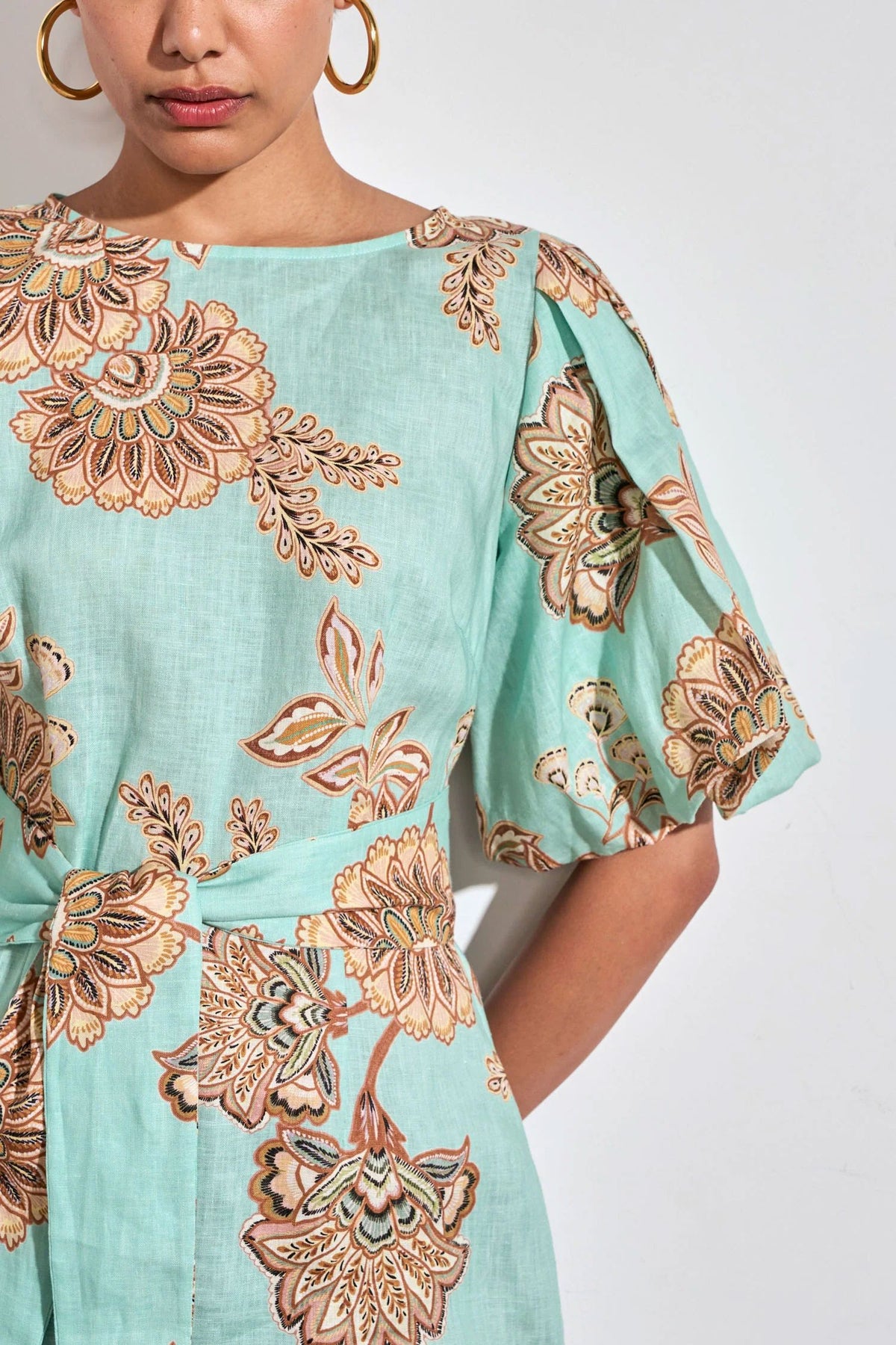 Zoe Kratzmann Coast Dress - Mint Kgari Midi Dress Zoe Kratzmann 