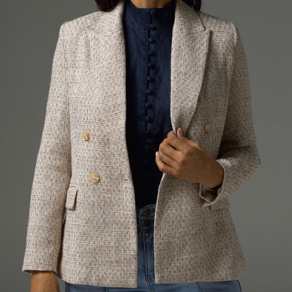 Zoe Kratzmann Conquer Jacket - Biscuit Boucle Zoe Kratzmann