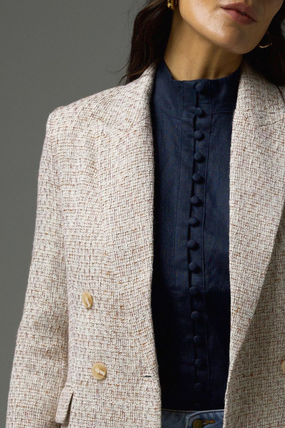 Zoe Kratzmann Conquer Jacket - Biscuit Boucle Zoe Kratzmann
