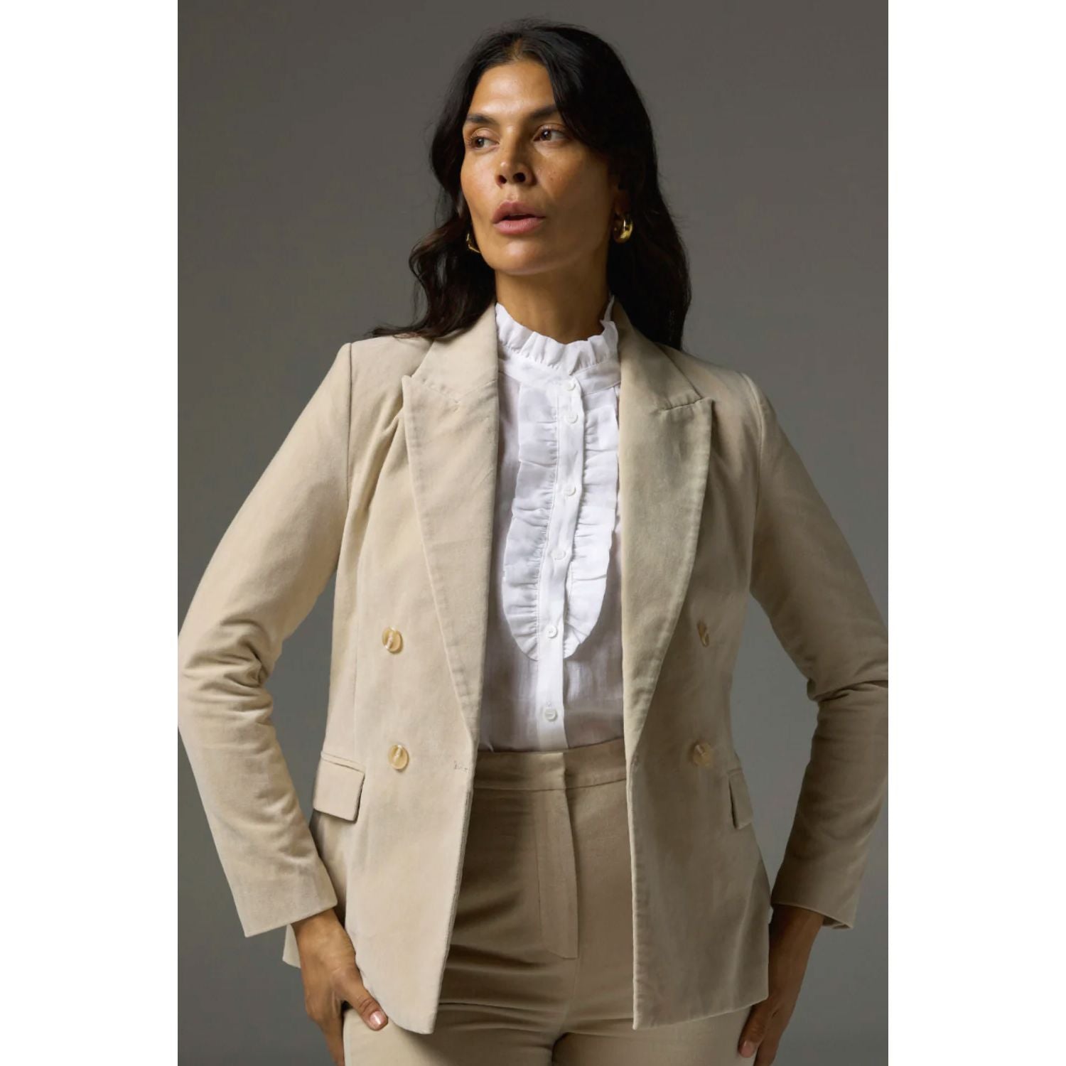 Zoe Kratzmann Conquer Jacket - Sand Zoe Kratzmann