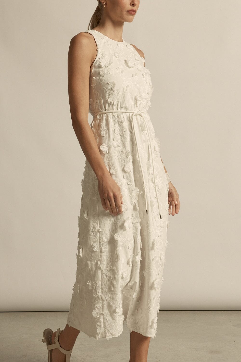 Zoe Kratzmann Dusk Dress - Porcelain Broderie Zoe Kratzmann