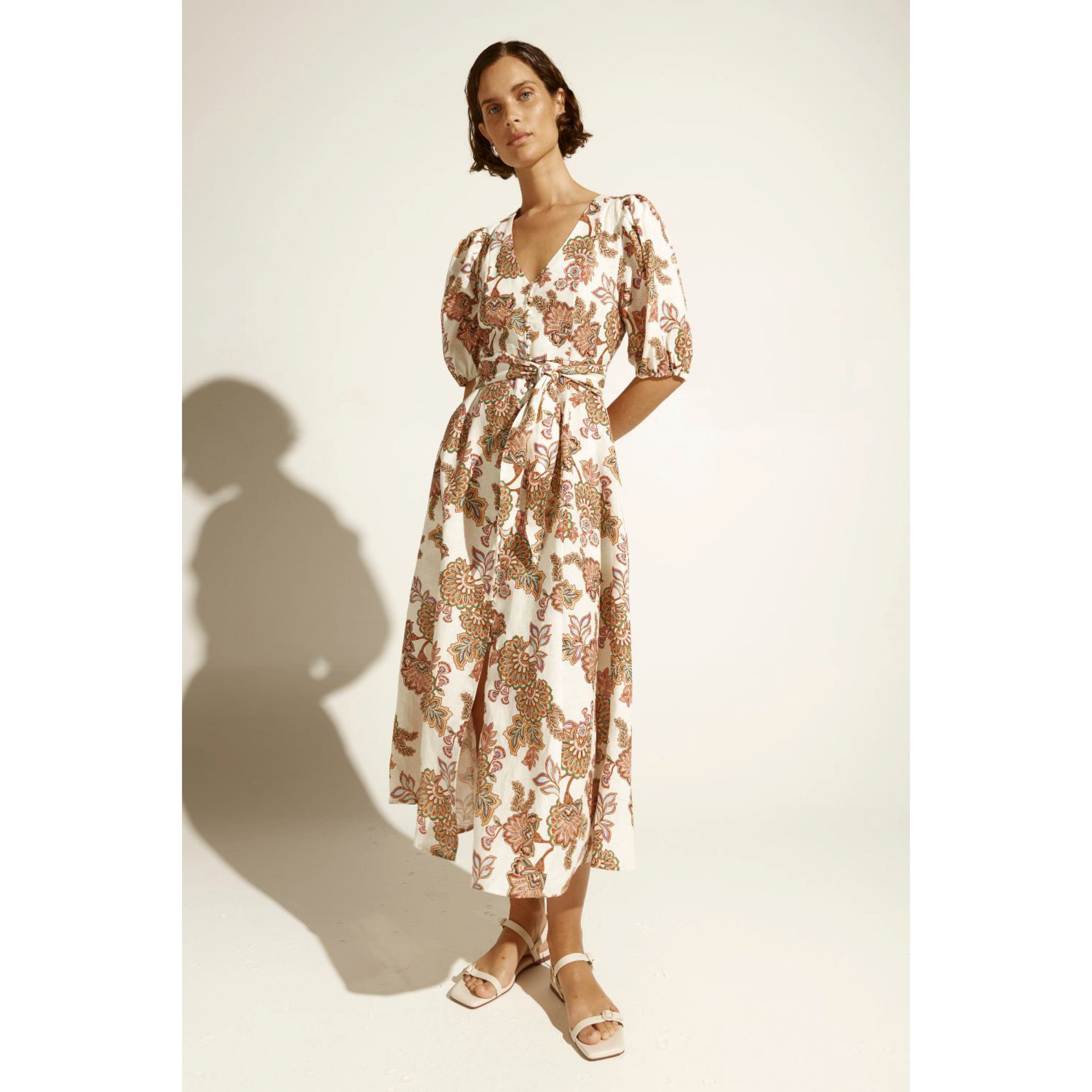 Zoe Kratzmann Ebb Dress - K'gari Cream Zoe Kratzmann