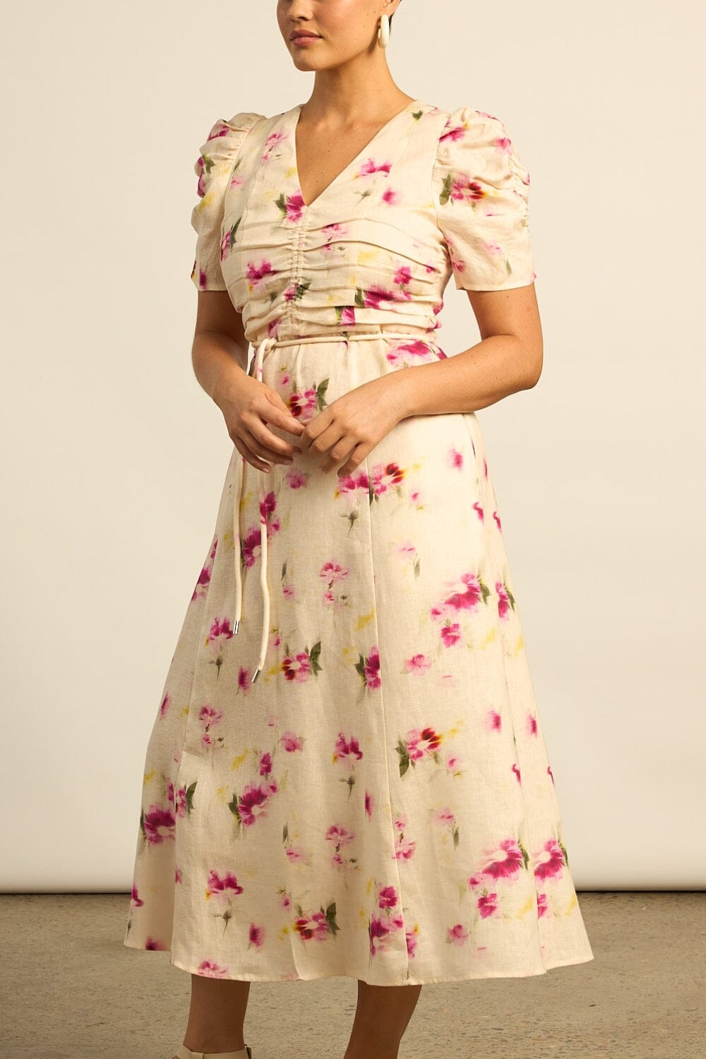 Zoe Kratzmann Glimmer Dress - Watercolour Bloom Zoe Kratzmann