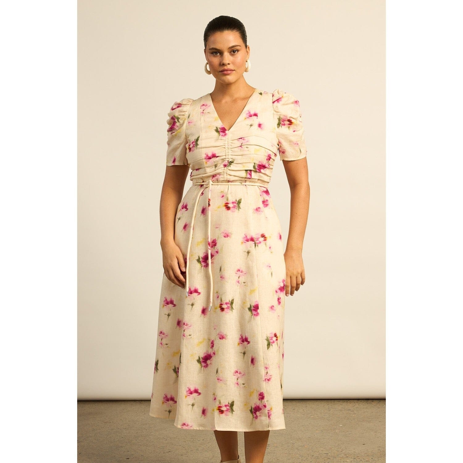 Zoe Kratzmann Glimmer Dress - Watercolour Bloom Zoe Kratzmann