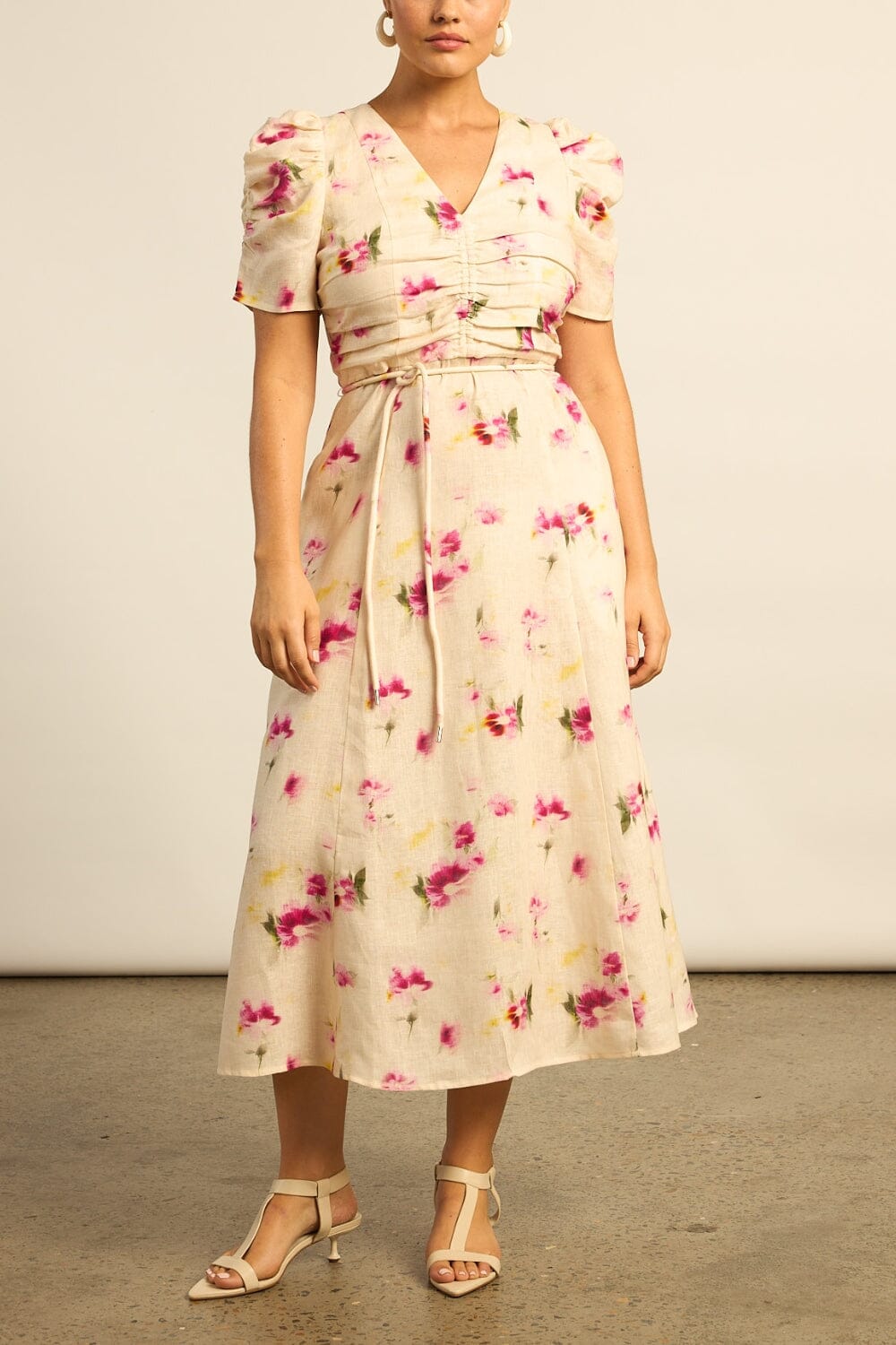 Zoe Kratzmann Glimmer Dress - Watercolour Bloom Zoe Kratzmann