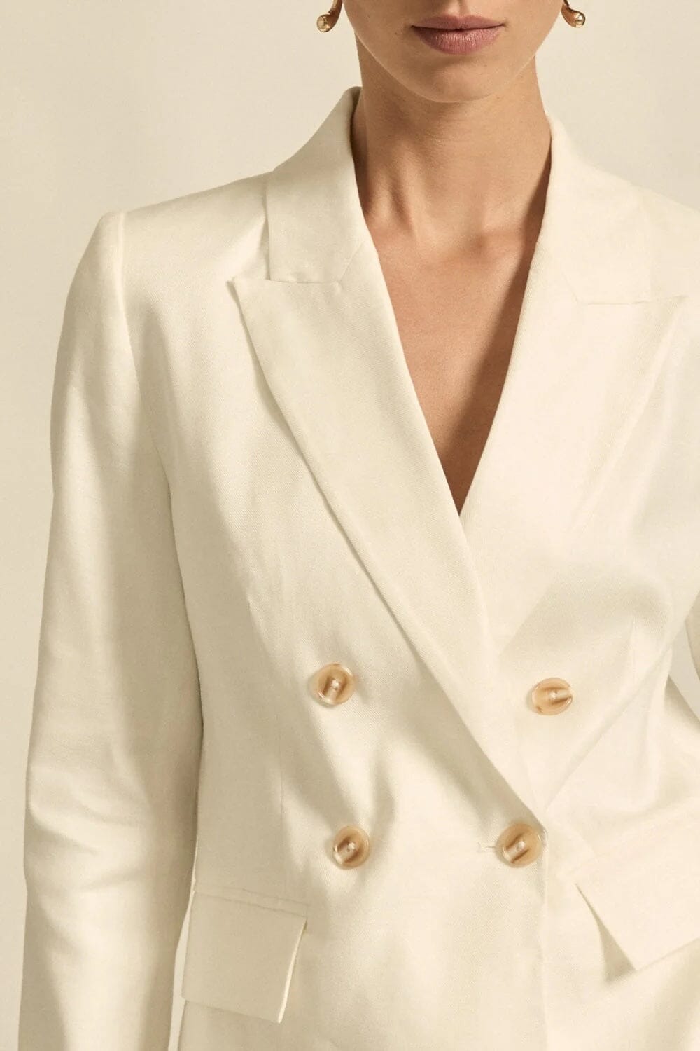 Zoe Kratzmann Nuance Jacket - Alabaster Zoe Kratzmann