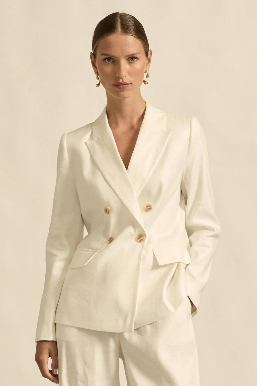 Zoe Kratzmann Nuance Jacket - Alabaster Zoe Kratzmann