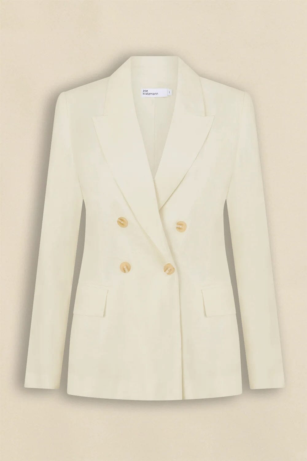 Zoe Kratzmann Nuance Jacket - Alabaster Zoe Kratzmann