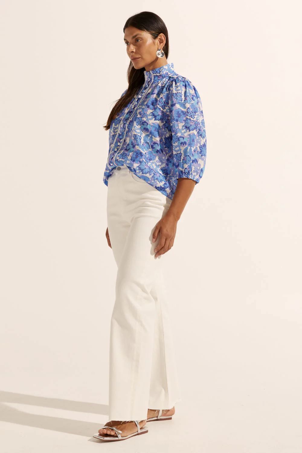 Zoe Kratzmann Outlook Top - Pacific Floral Zoe Kratzmann