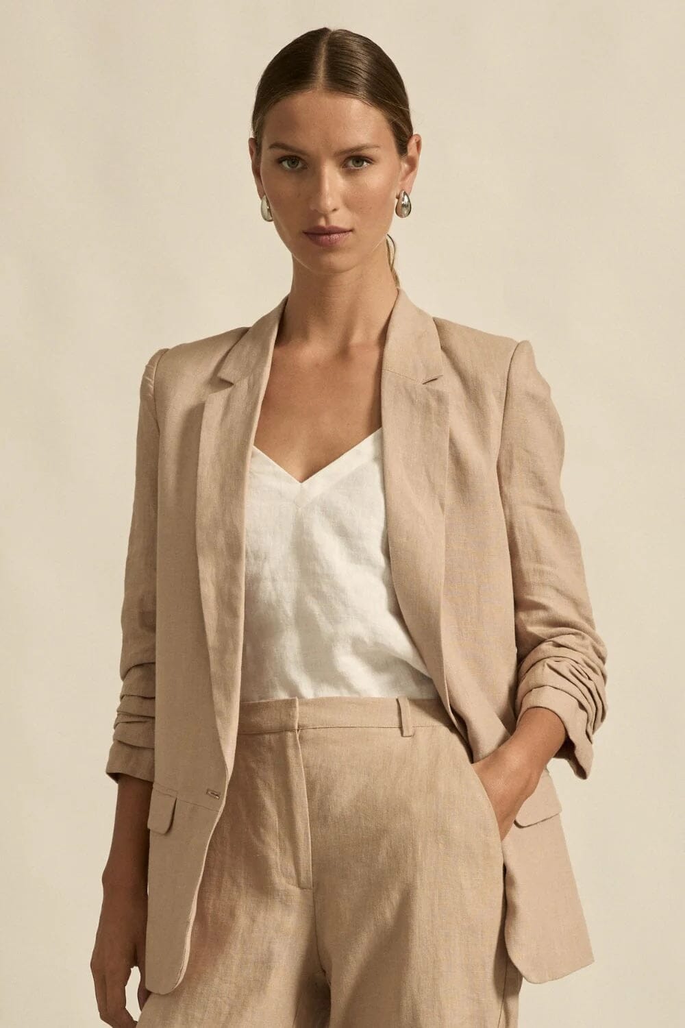 Zoe Kratzmann Prevail Jacket - Stone Zoe Kratzmann