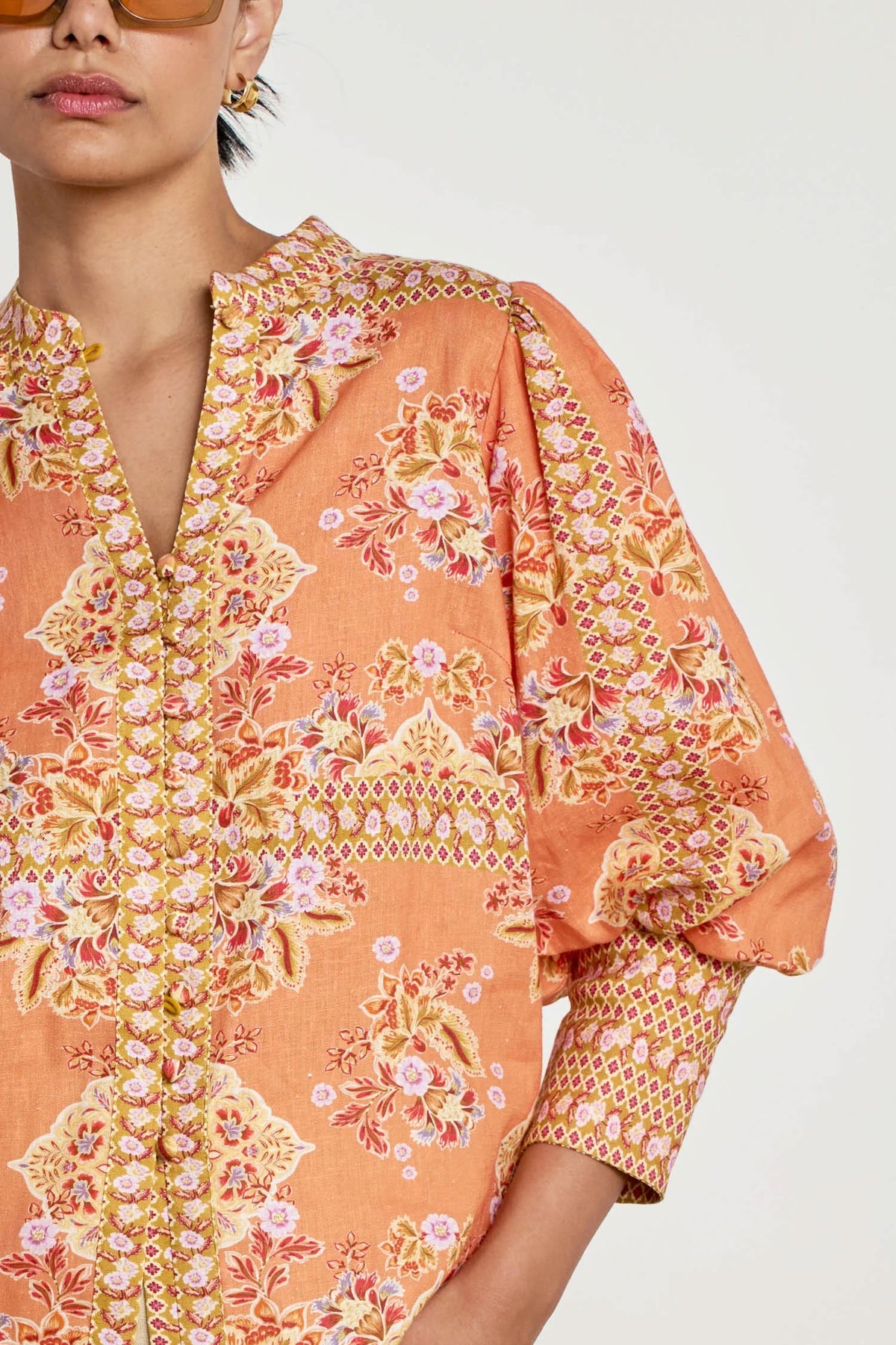 Zoe Kratzmann Proclaim Top - Marigold Glow Women's Top Zoe Kratzmann 