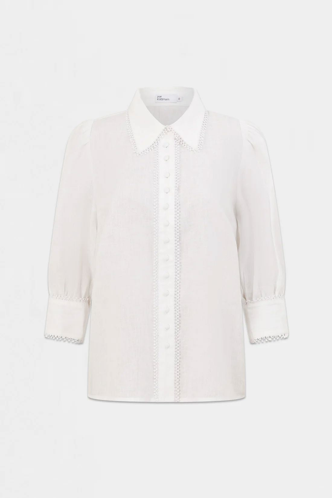 Zoe Kratzmann Serenade Top - Porcelain Zoe Kratzmann