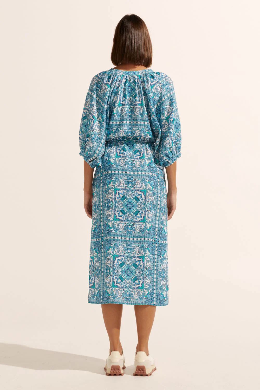 Zoe Kratzmann Sojourn Dress - Sapphire Tile Zoe Kratzmann