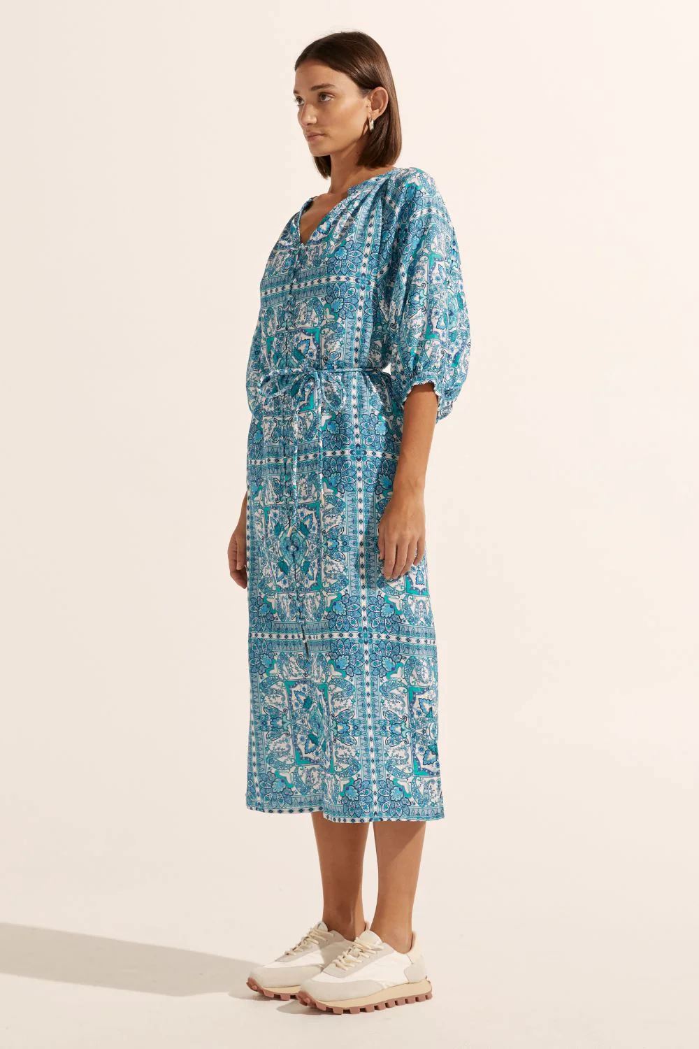 Zoe Kratzmann Sojourn Dress - Sapphire Tile Zoe Kratzmann