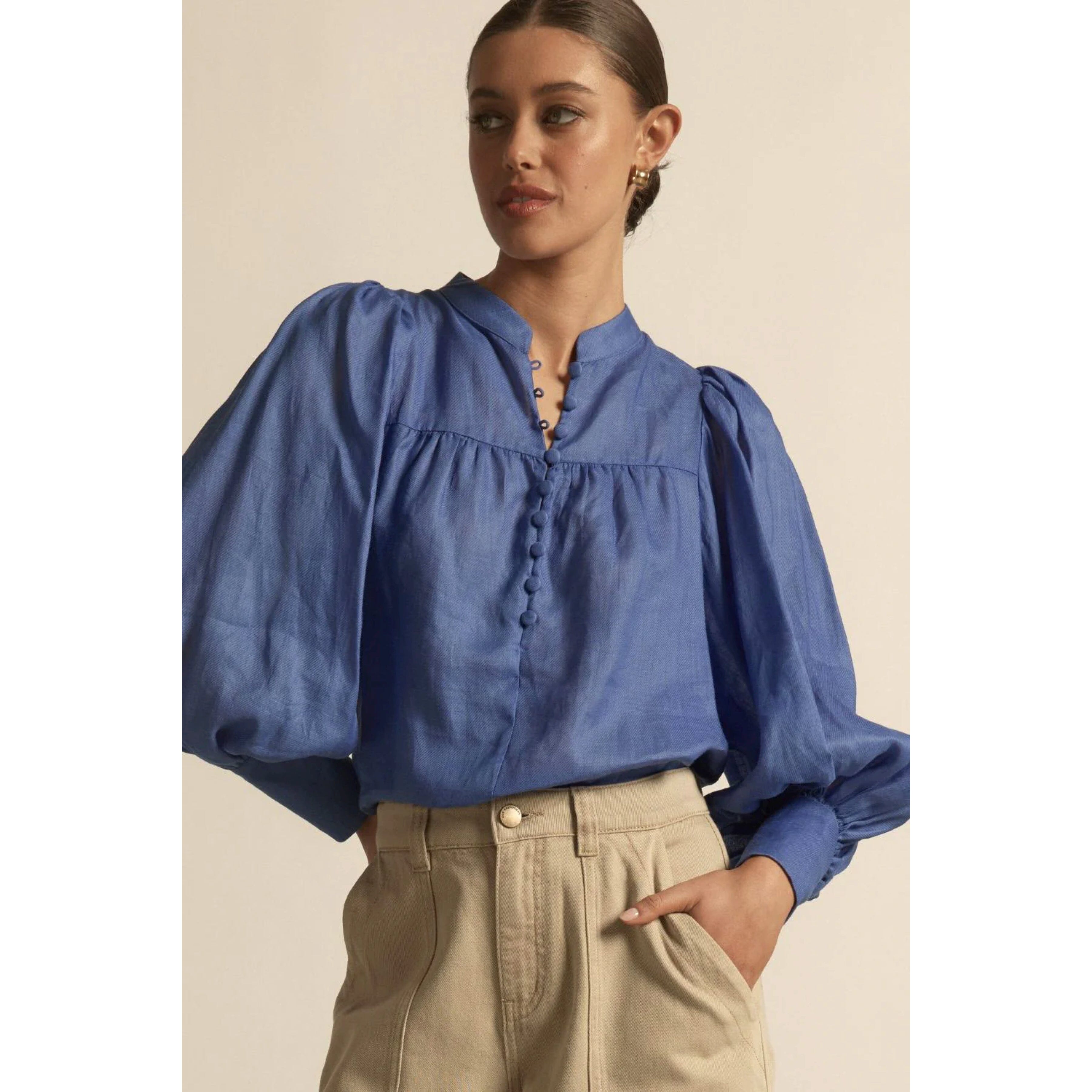 Zoe Kratzmann Vista Top - Sapphire Zoe Kratzmann