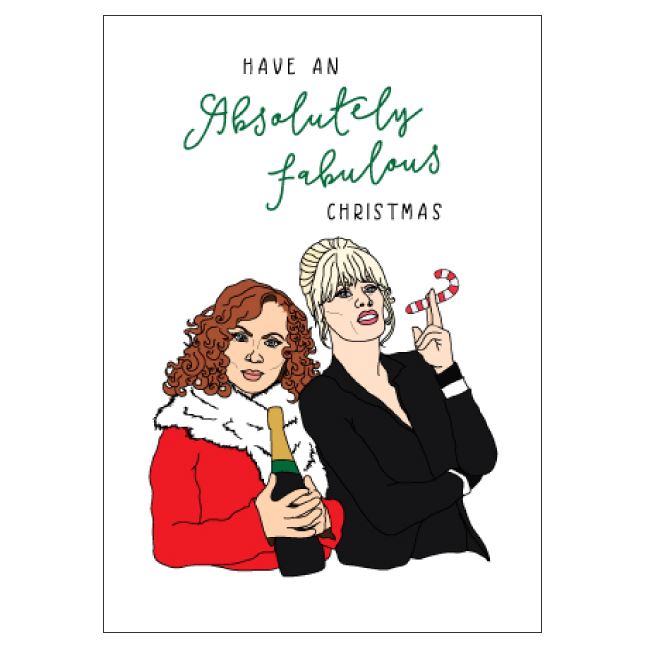 Ab Fab Christmas Card Candlebark Creations